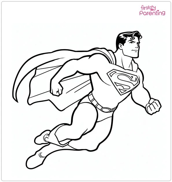 25 Superman Coloring Pages Free Printable, Sheets and Images for Kids