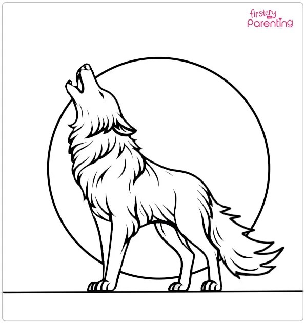 25 Wolf Coloring Pages Free Printable, Sheets and Images for Kids