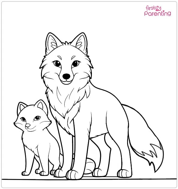 25 Wolf Coloring Pages Free Printable, Sheets and Images for Kids