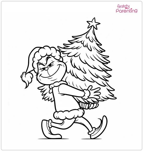 24 Christmas Tree Coloring Pages Free Printable Sheets, Pictures and