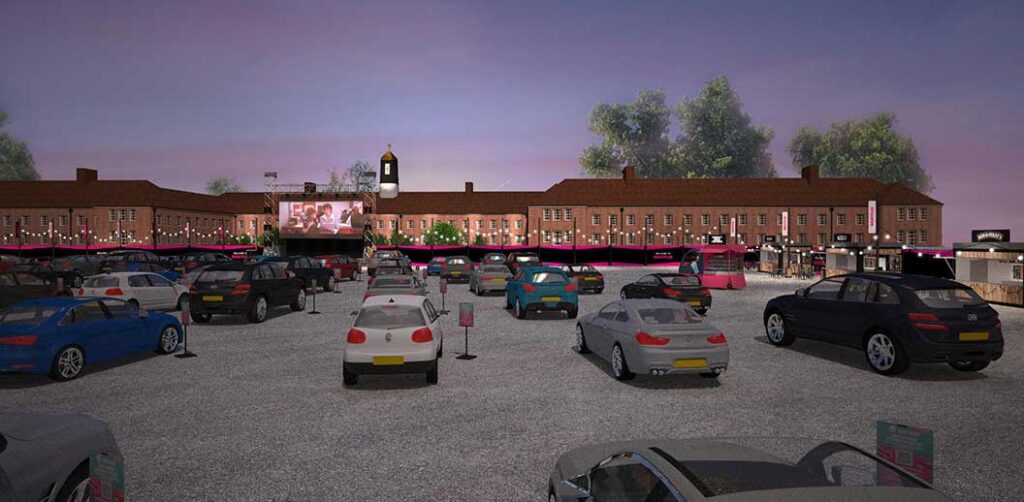 NightFlix DriveIn Opens to Whitehill & Bordon Public on 15th July