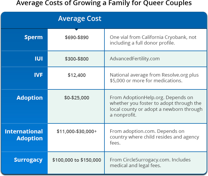 Childbirth for Queer Couples is an Expensive Endeavour CentSai