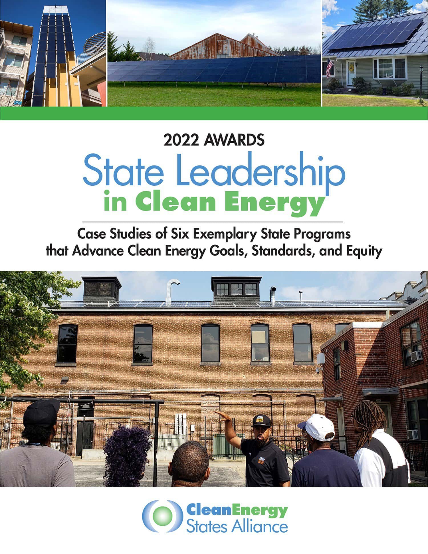2022 State Leadership in Clean Energy Awards Case Studies of Six