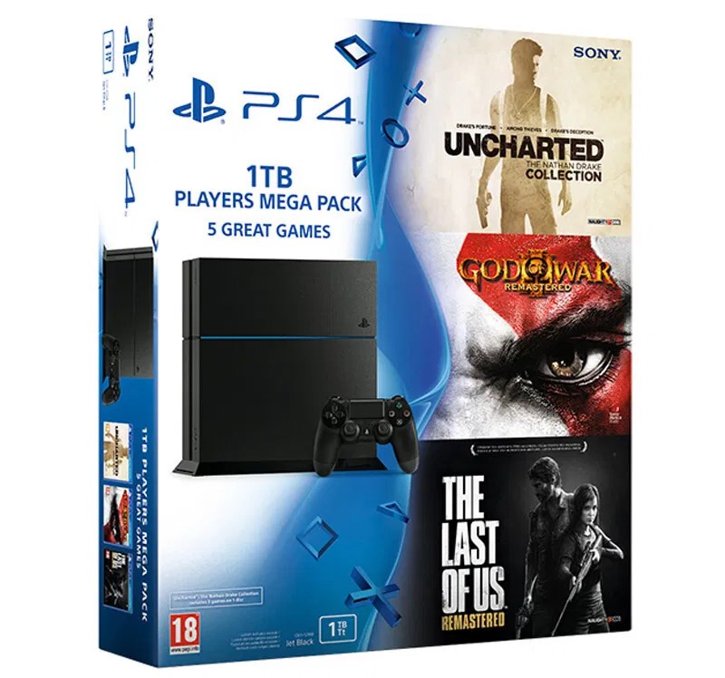 Get 3 Games with New 1TB PS4 Bundle