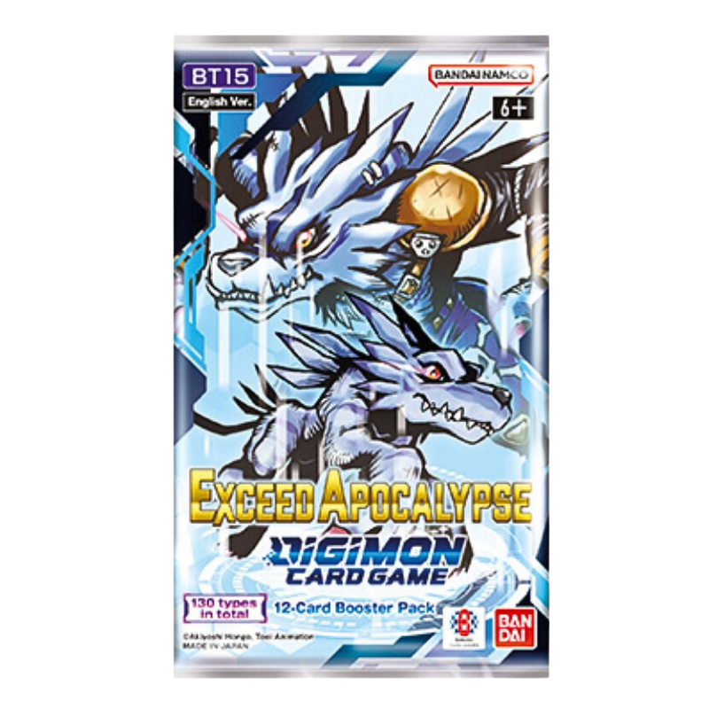 Exceed Apocalypse Booster Pack Digimon TCG Chaos Cards