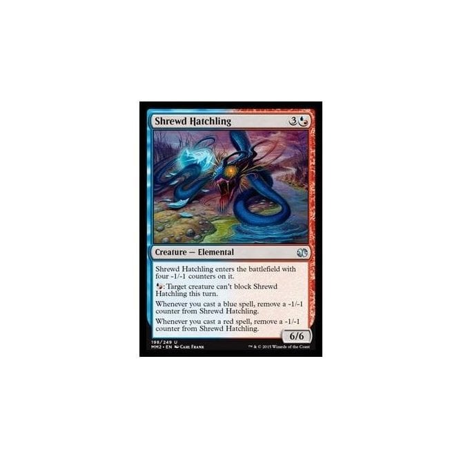 Shrewd Hatchling (FOIL) MODERN MASTERS 2015 198/249 Magic the Gathering Single Card