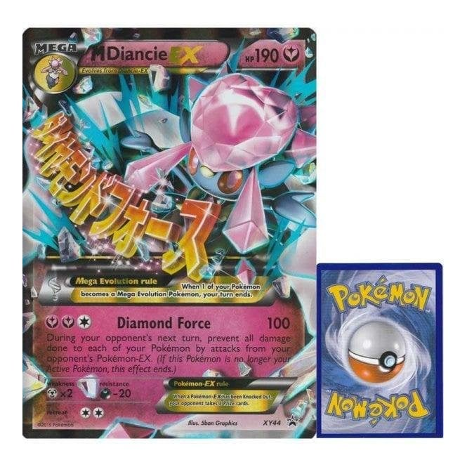 Pokemon Single Promotional Card Mega Diancie EX (Jumbo Size) XY44 Chaos Cards