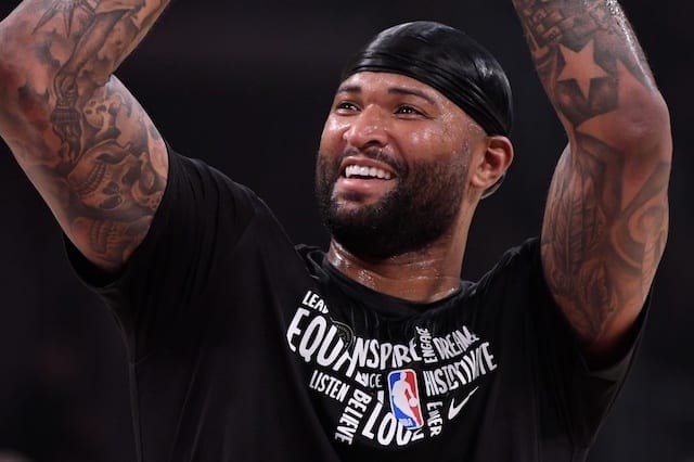 John Wall Says DeMarcus Cousins Is Healthy, Wants Him To Sign With Wizards