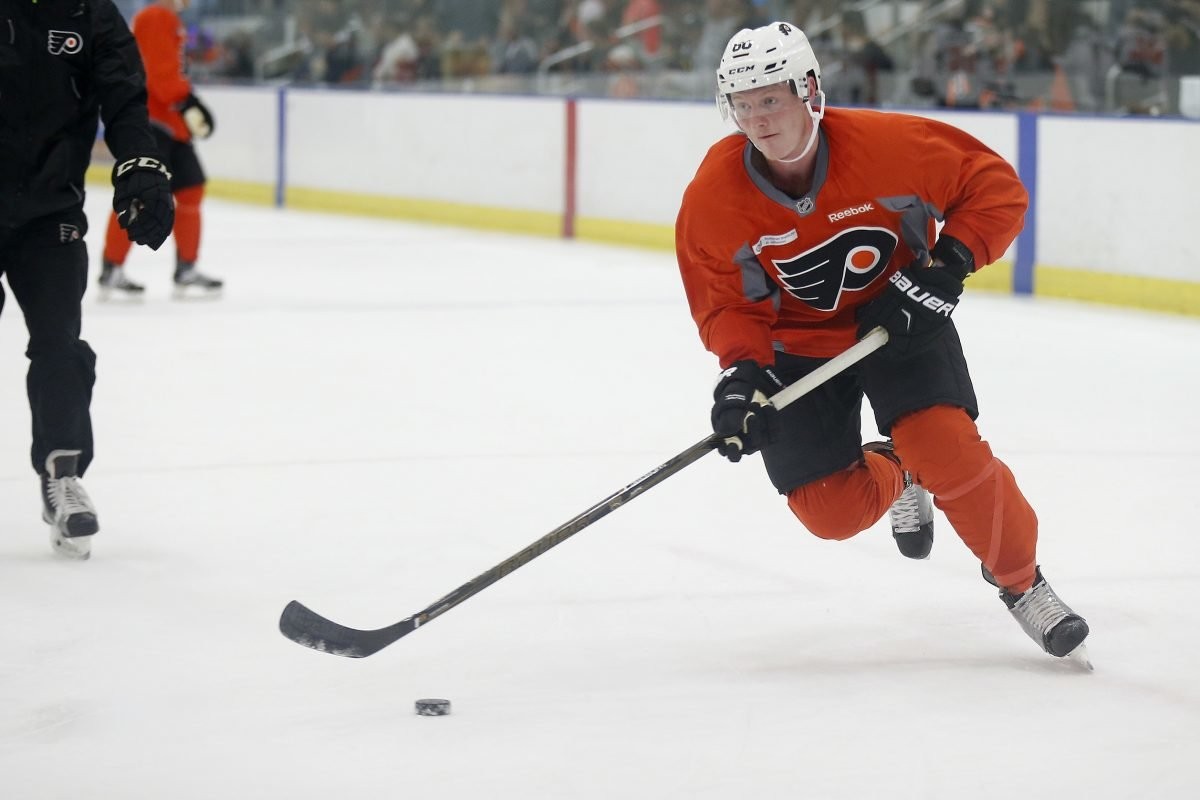 Flyers prospect Wade Allison learning during recovery from ACL surgery