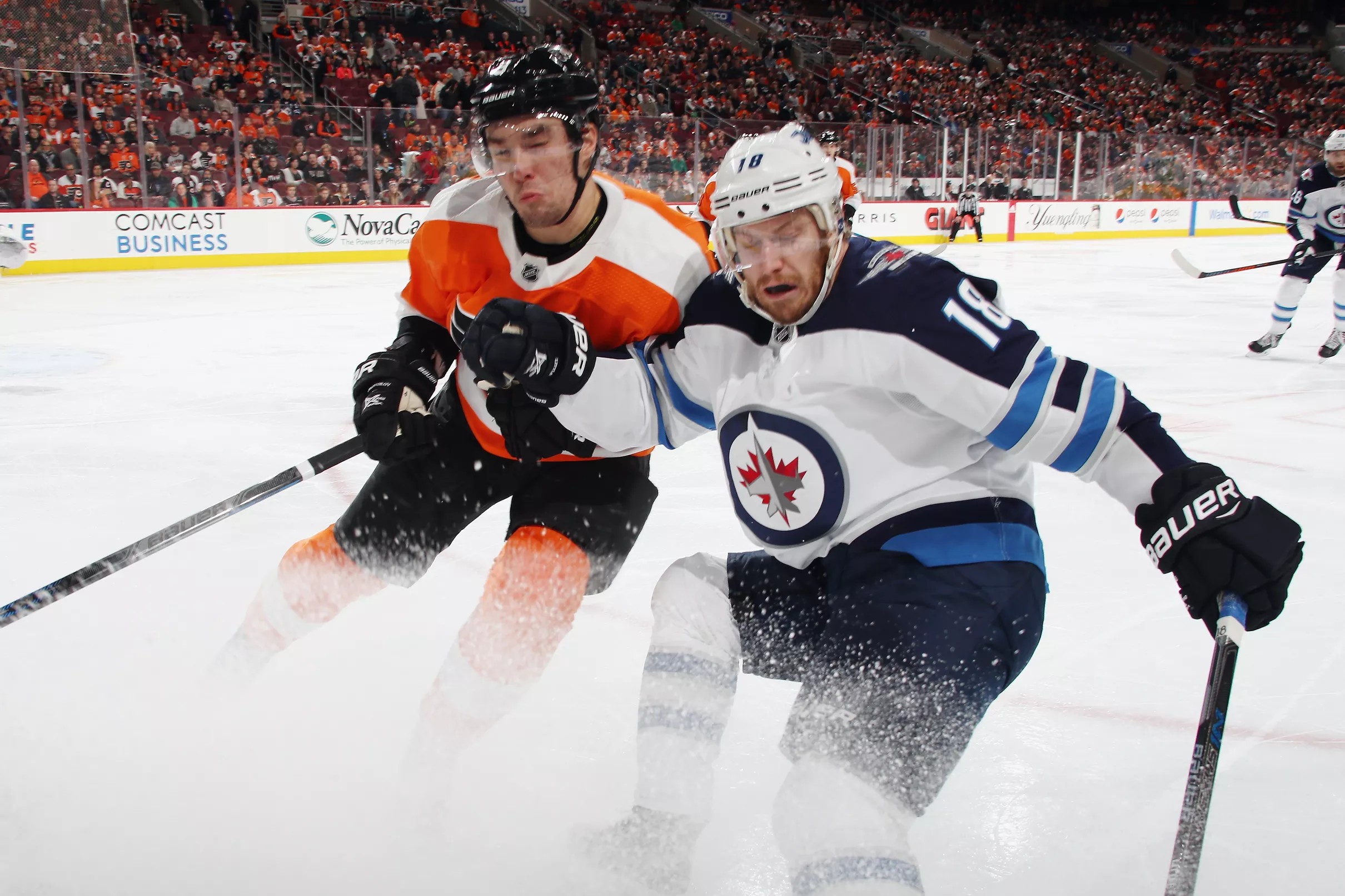 Checking out the competition Winnipeg Jets