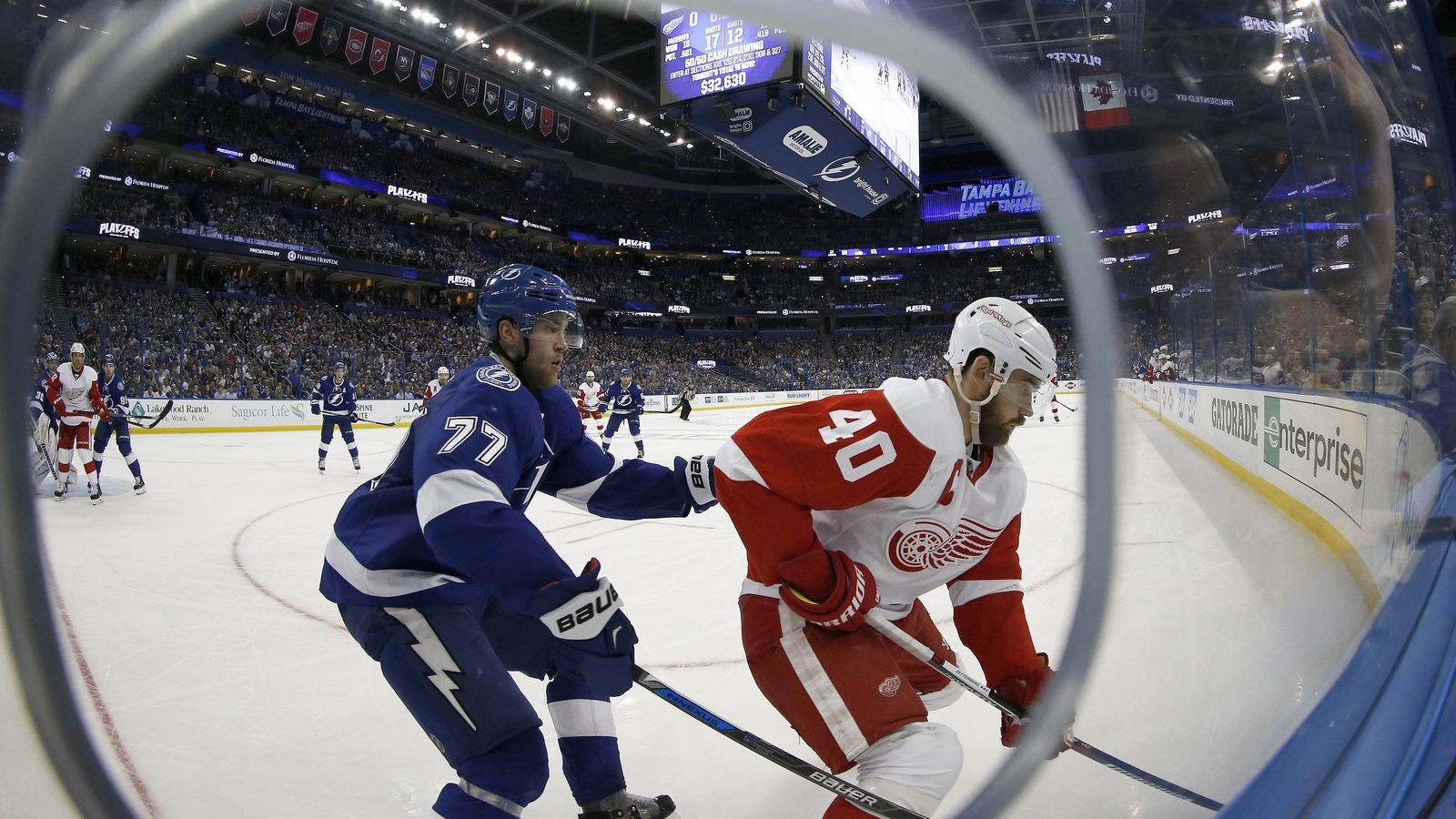 Gameday Updates Detroit Red Wings at Tampa Bay Lightning Line
