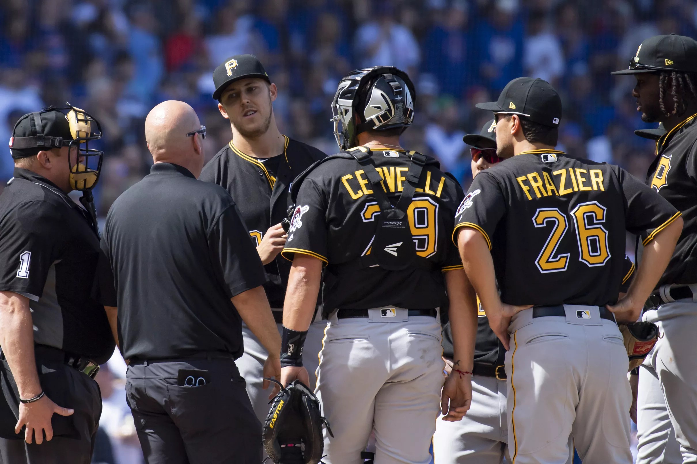 Disastrous second inning dooms Taillon, Pirates