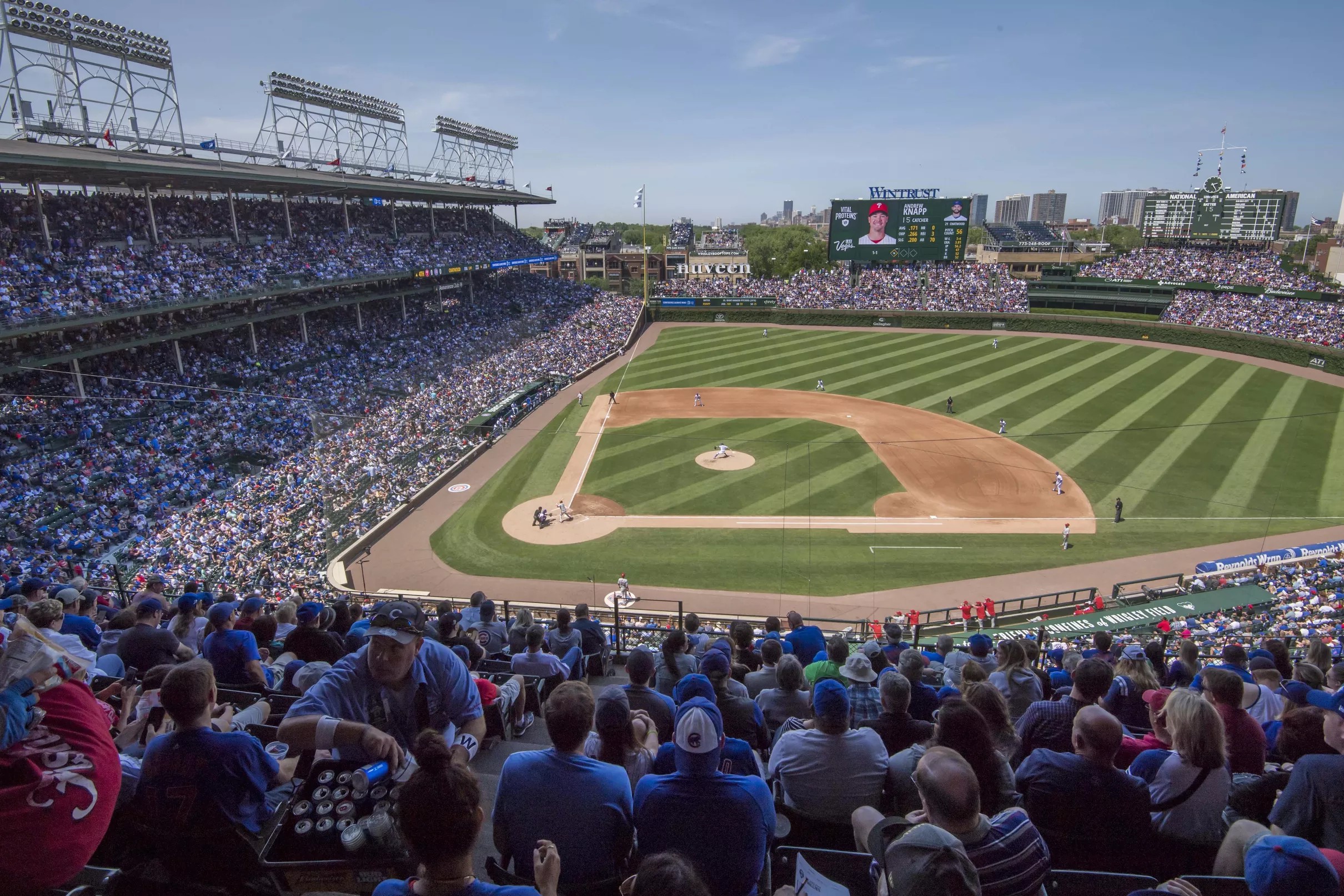 The Cubs are renumbering every seat in Wrigley Field