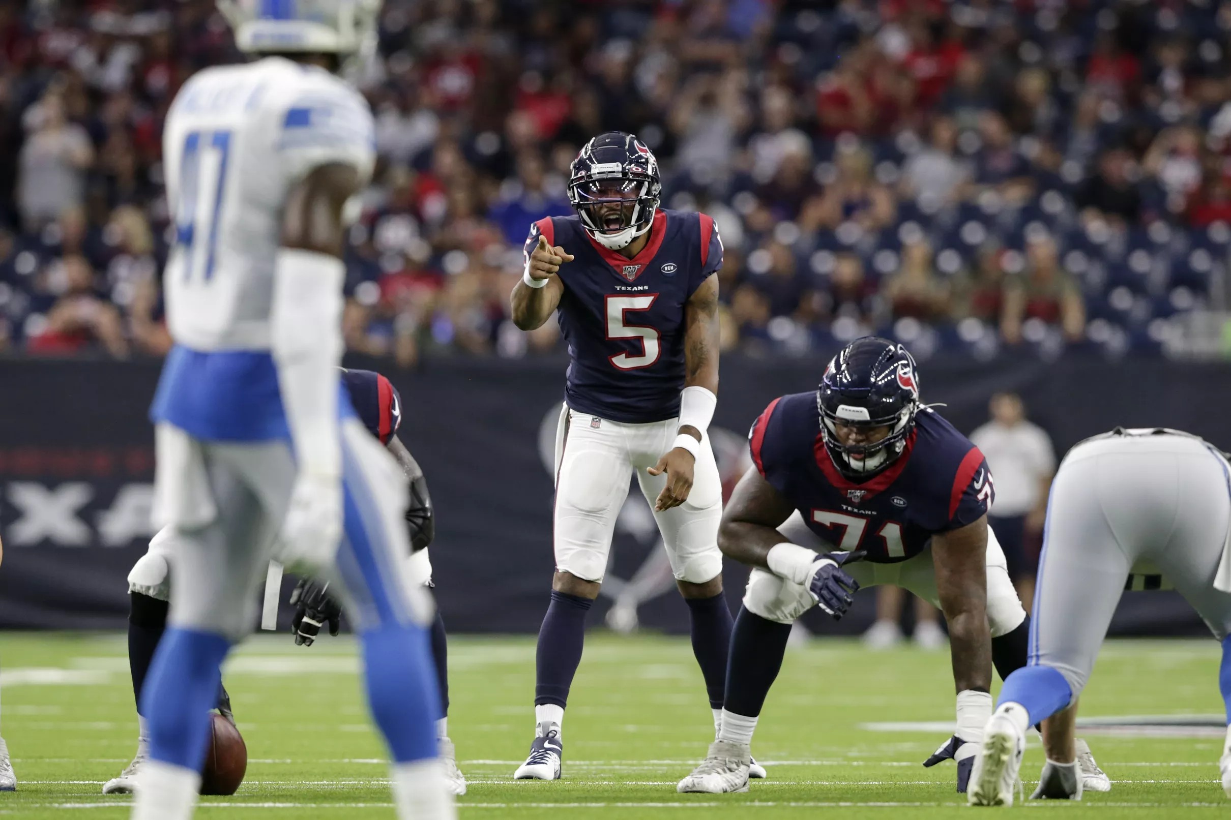 NFL Week 12 Thanksgiving Day Football Houston Texans vs Detroit Lions