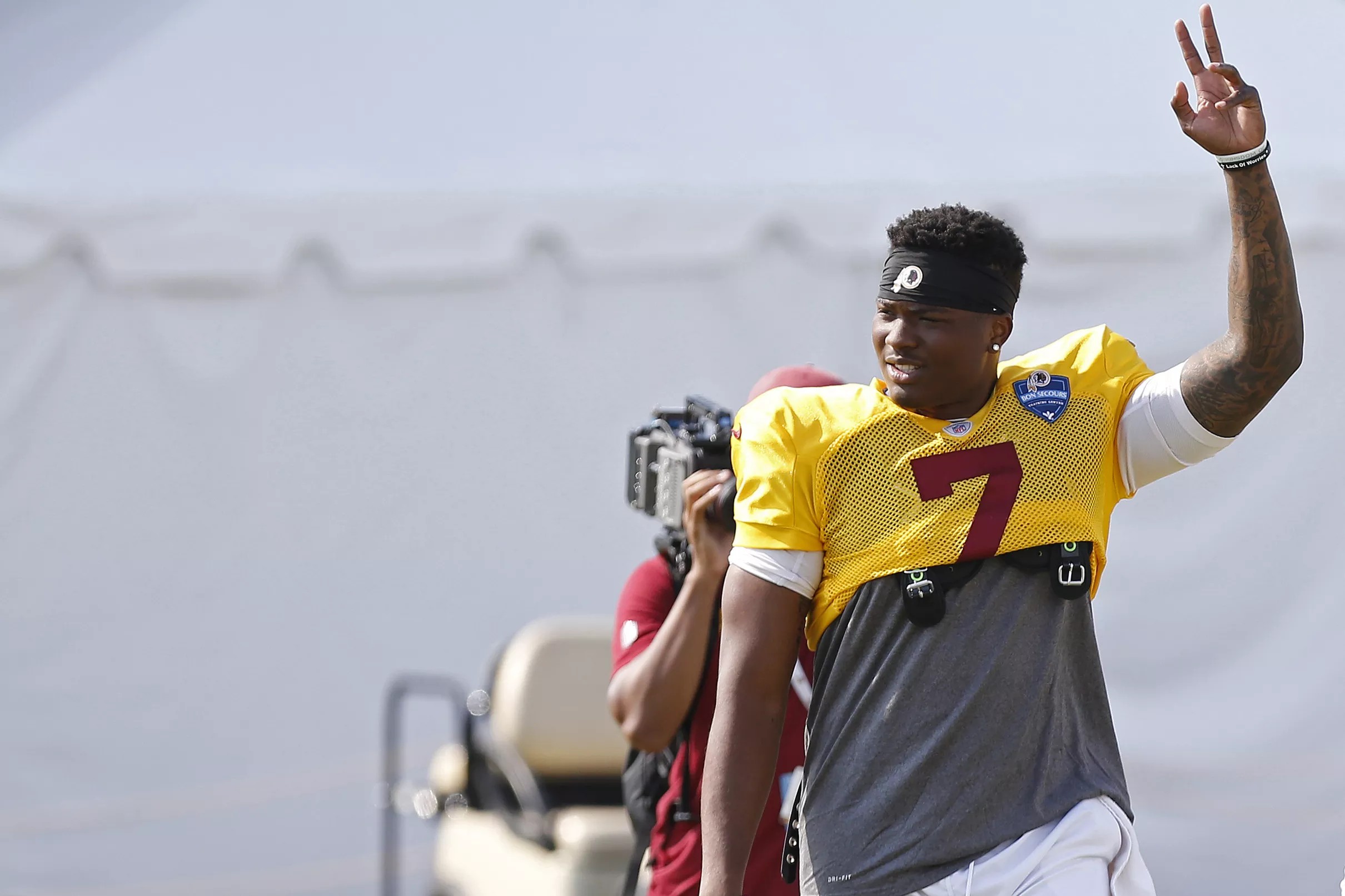 Dwayne Haskins Redskins Presser "I'm thriving man, I'm just having fun