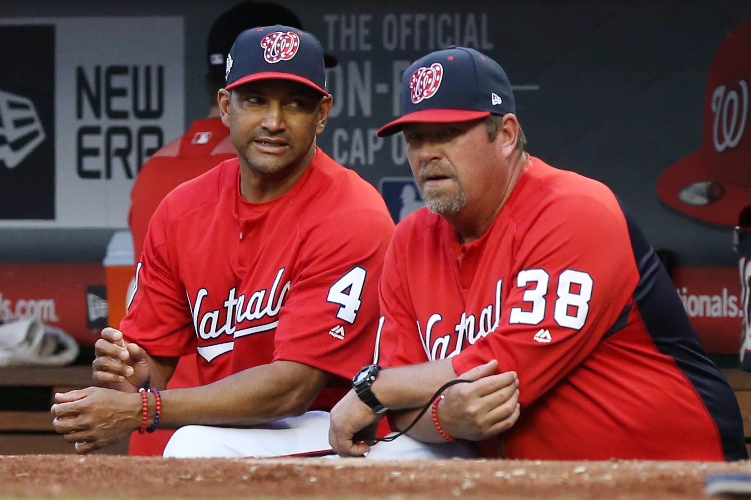 Derek Lilliquist is out. Paul Menhart is in as the Washington Nationals