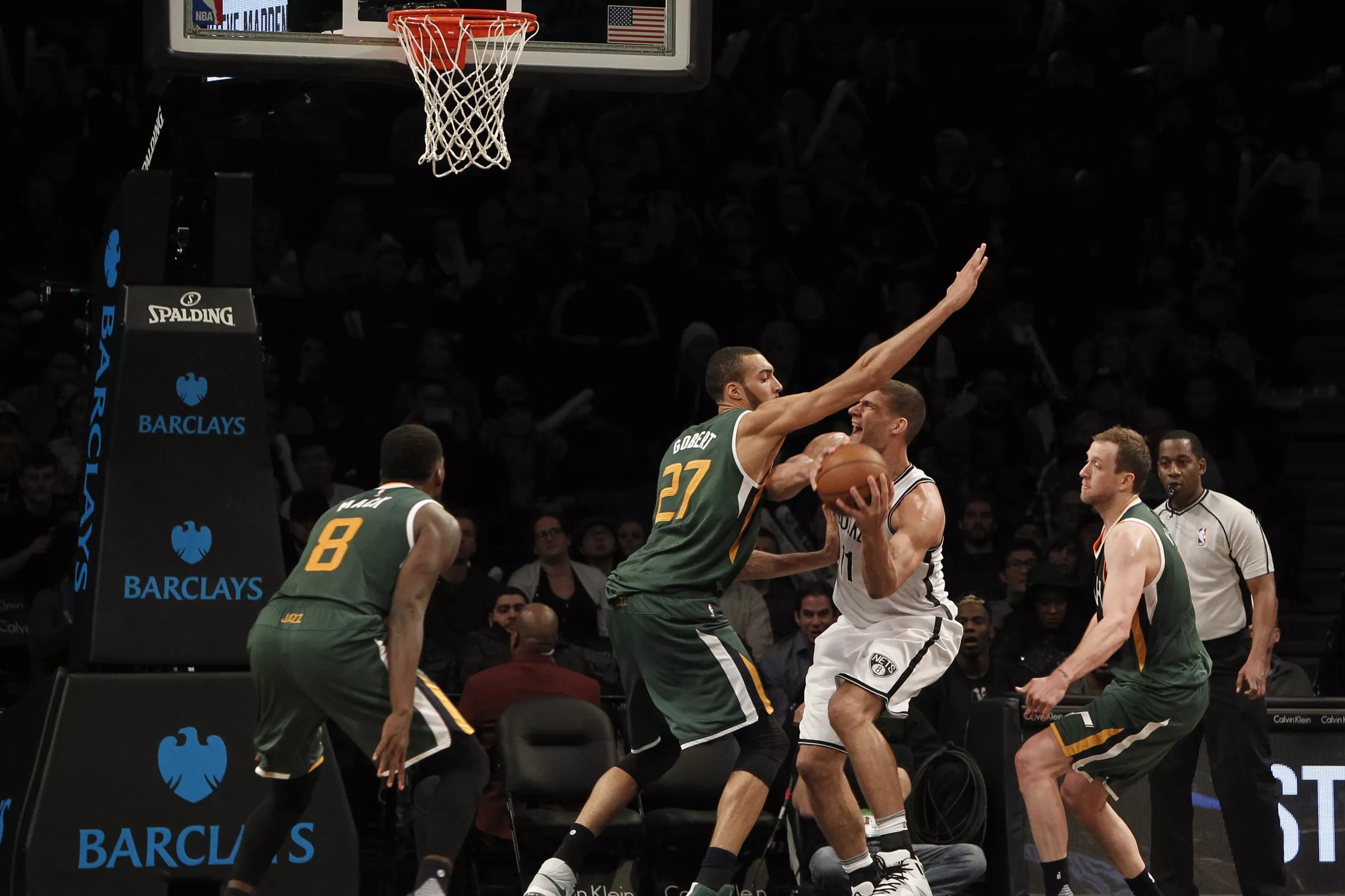 The injury plagued Utah Jazz face off against the shorthanded Brooklyn