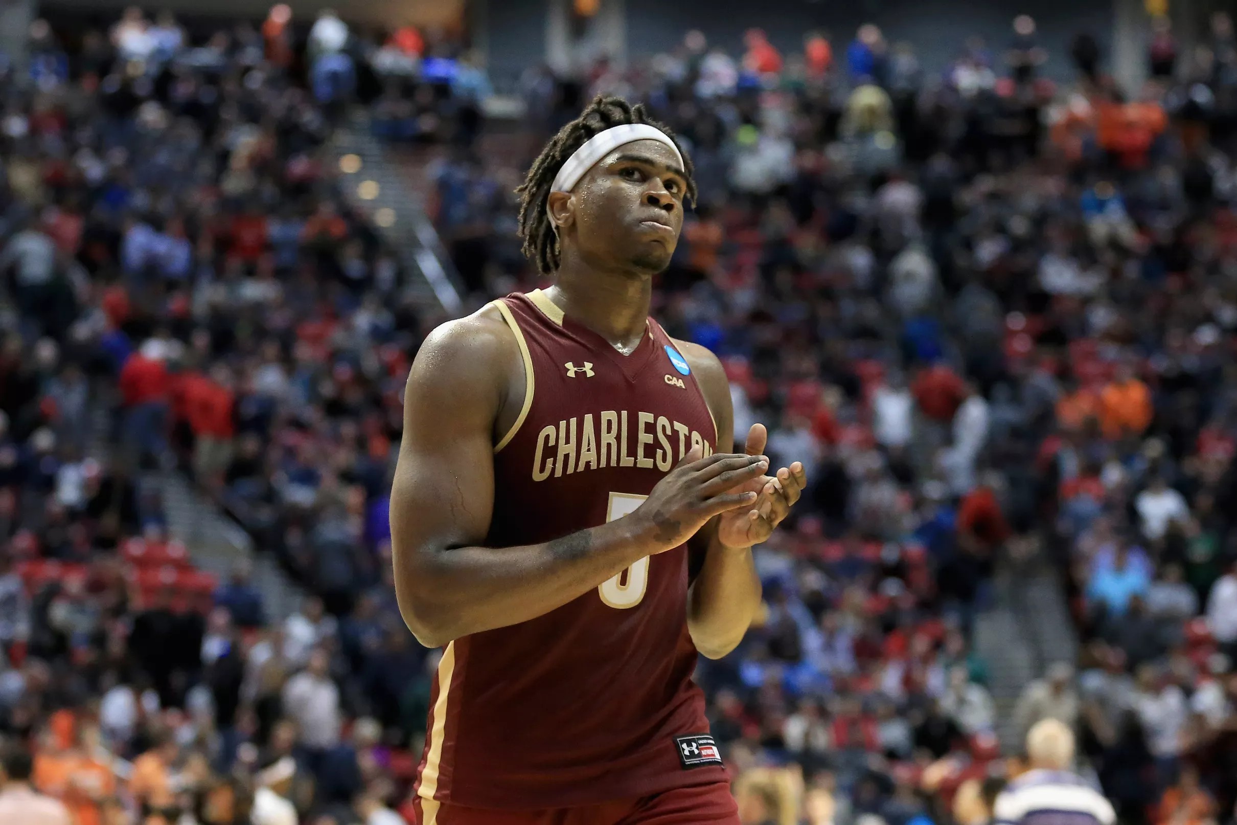 Utah Jazz trade up to select Jarrell Brantley with the 50th pick in the