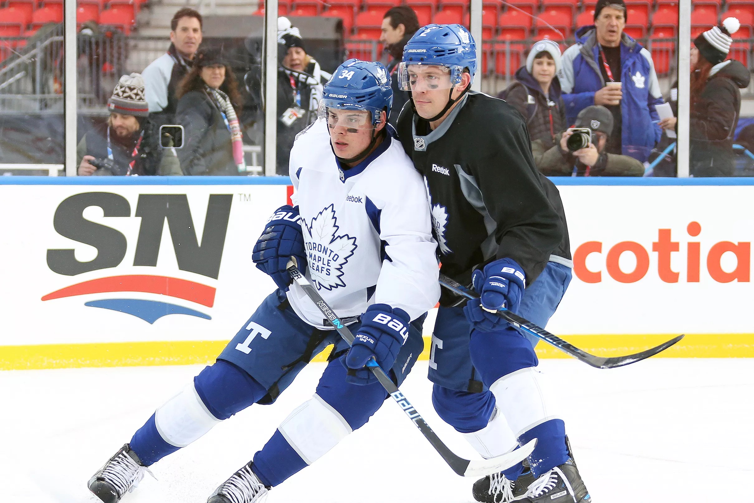 Toronto Maple Leafs training camp by the numbers