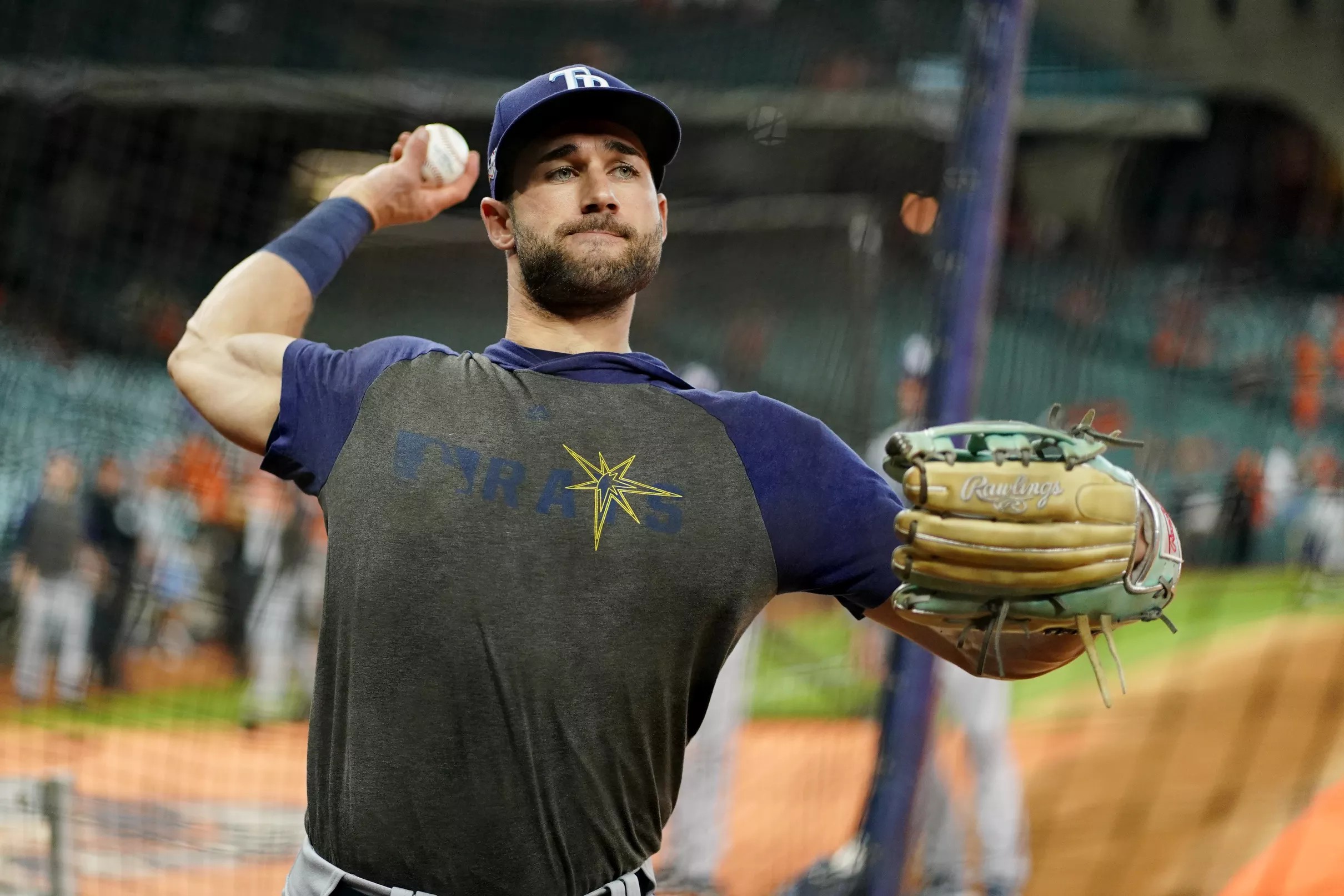 Kevin Kiermaier is a 2019 Gold Glove finalist