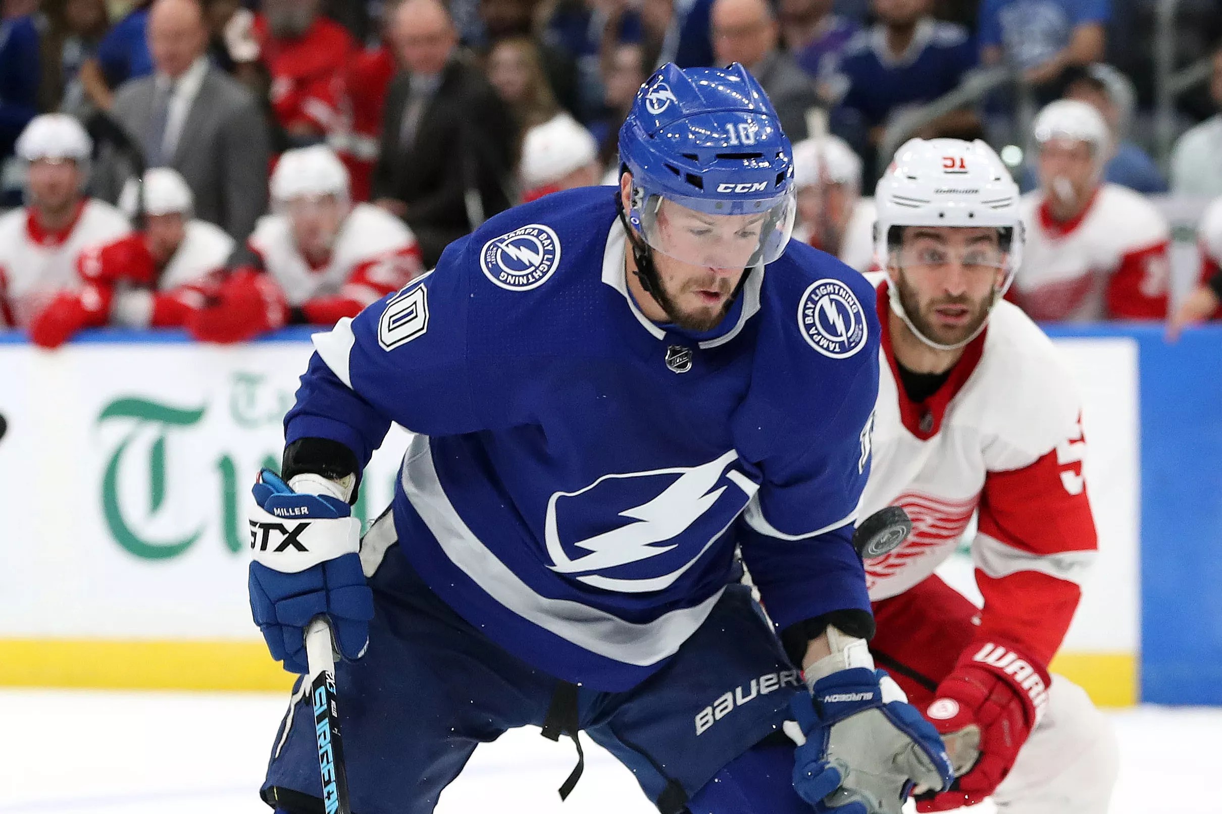 Tampa Bay Lightning at Detroit Red Wings Will we see a goalie’s NHL debut tonight?