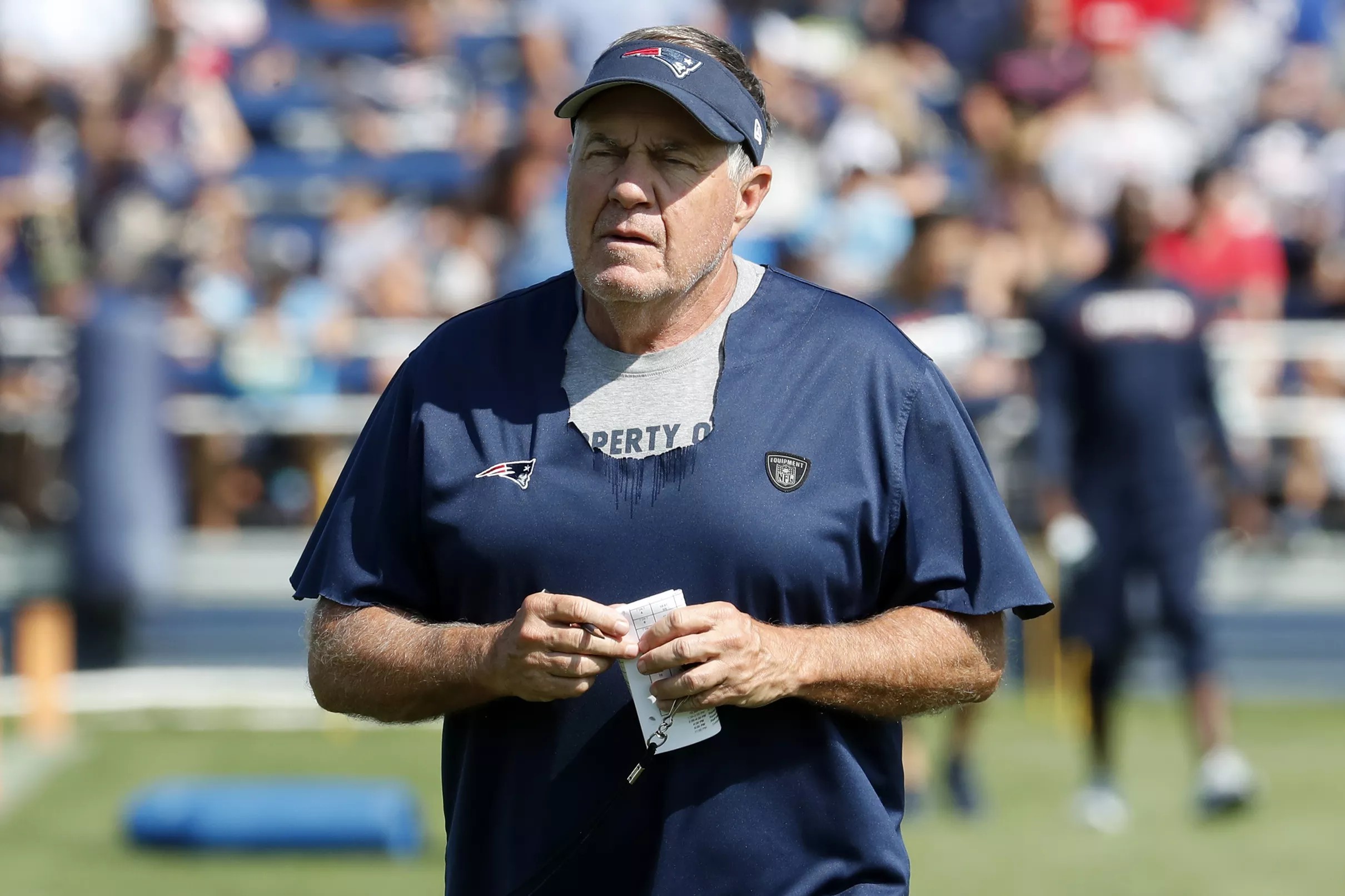 Patriots head coach Bill Belichick explains the value of joint