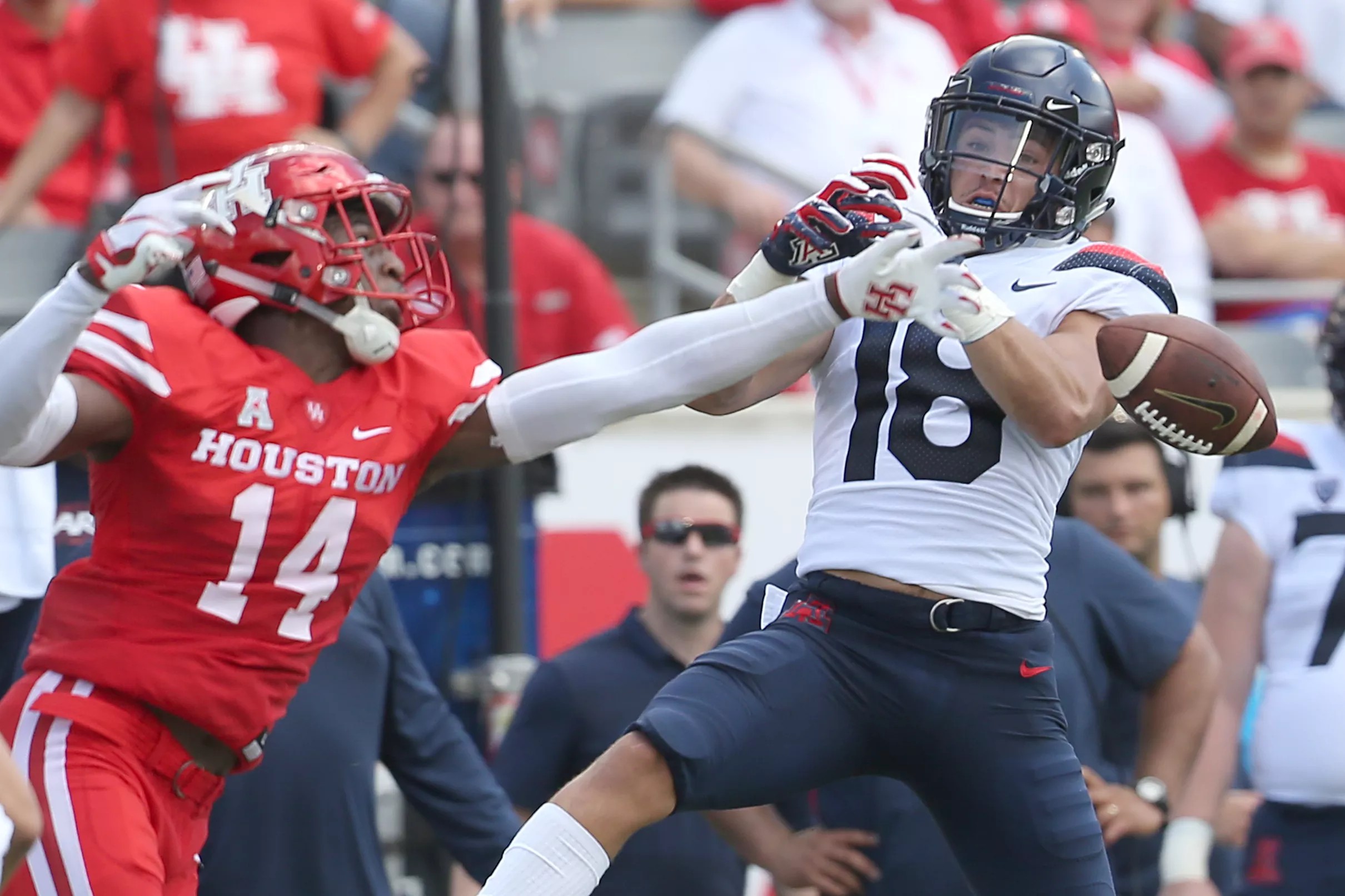 Senior Bowl 2019 Cornerback Isaiah Johnson has the arm length