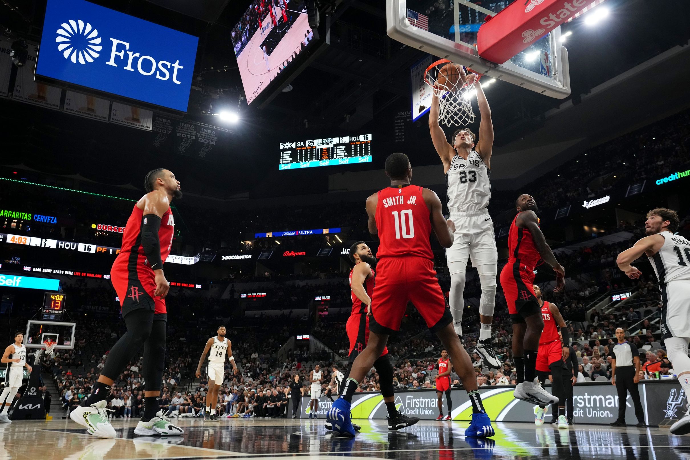 San Antonio vs. Houston, Final Score Spurs lose to Rockets, 9989