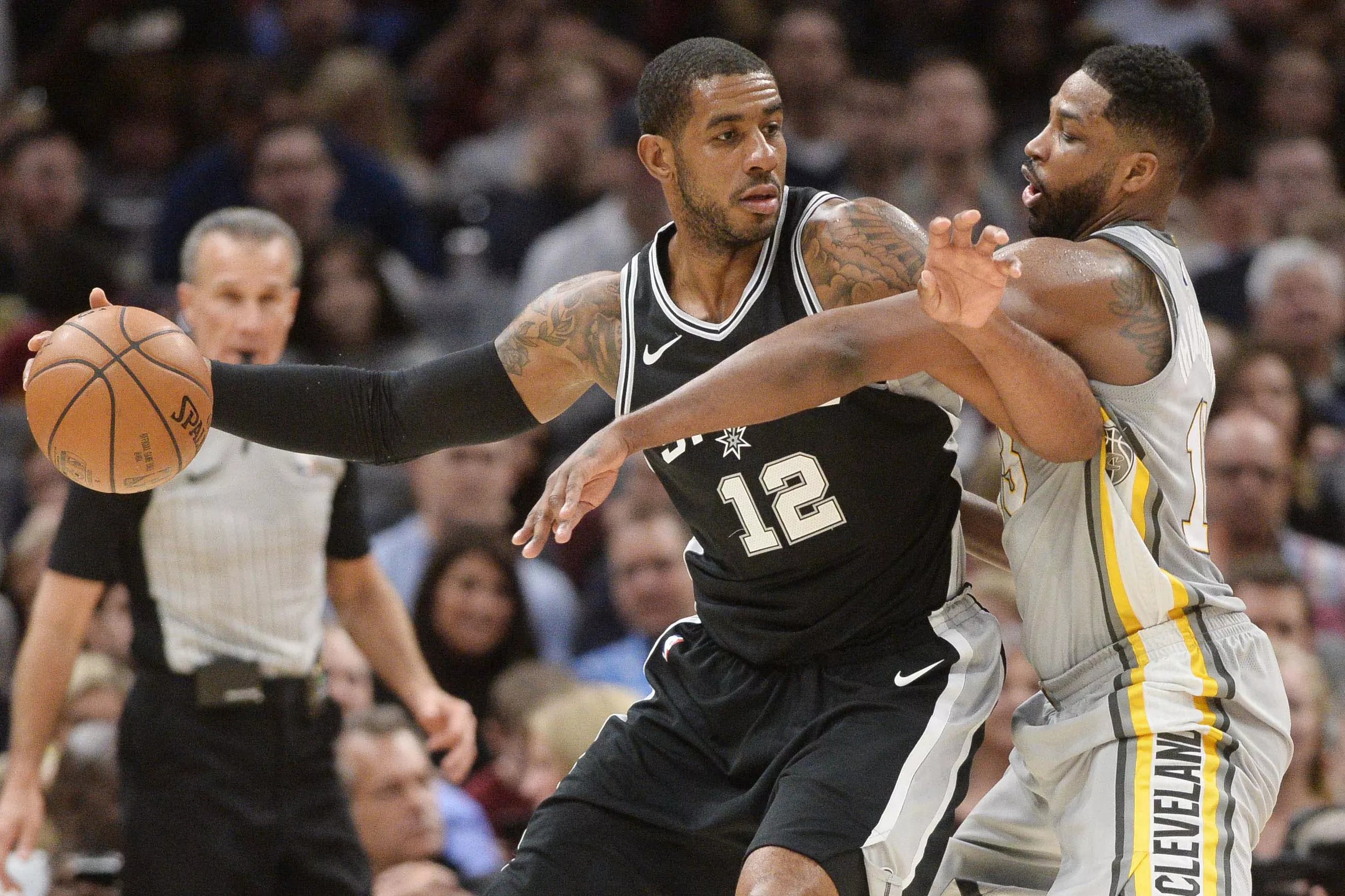 San Antonio Cleveland, Final Score Spurs rip Cavaliers late, 11094