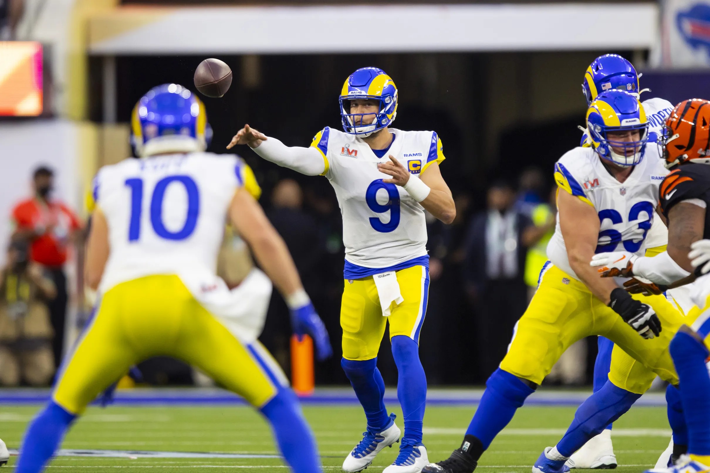 5 greatest throws in Super Bowl history From Stafford’s “nolook” pass