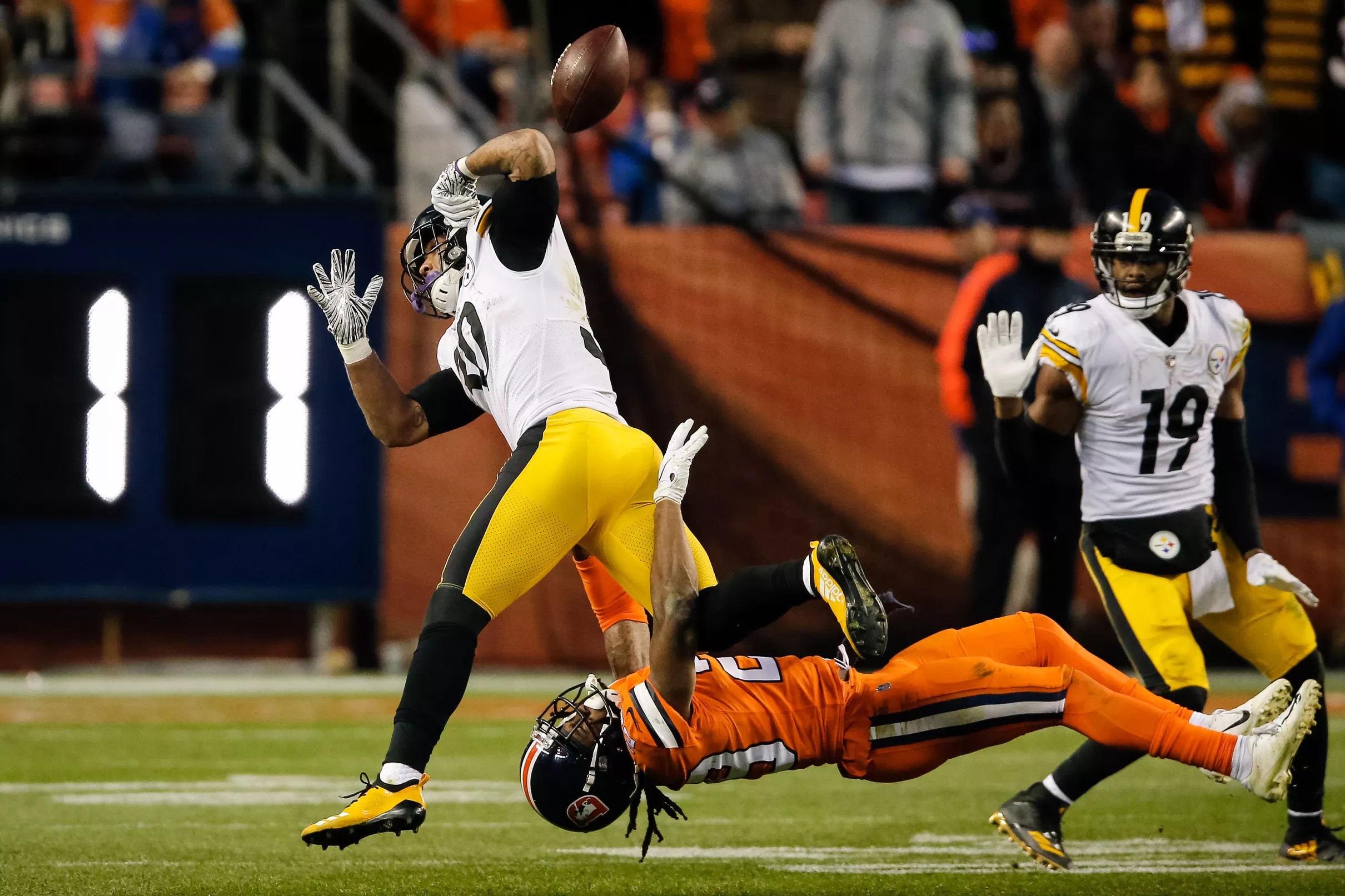 The Steelers left more points on the field than they put on the board