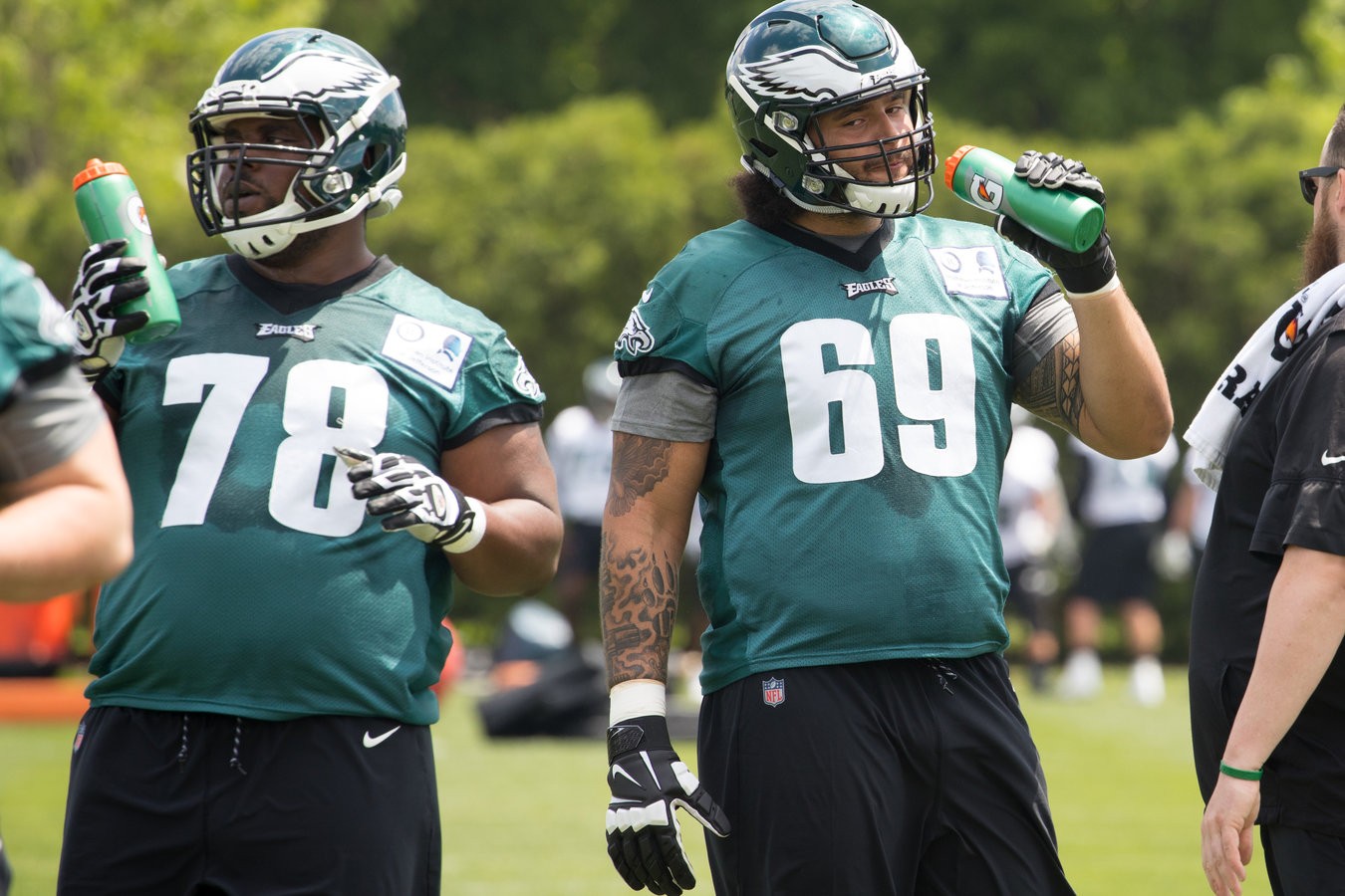 Rookie guard Matt Pryor is handson favorite to make the Eagles Jeff