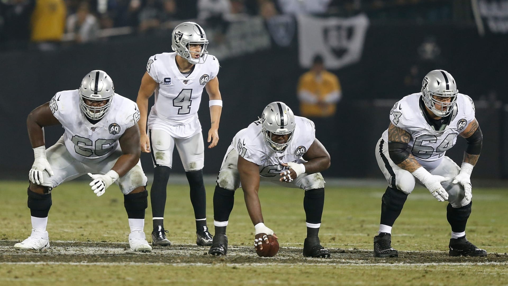 Las Vegas Raiders offensive line best in NFL according to PFF