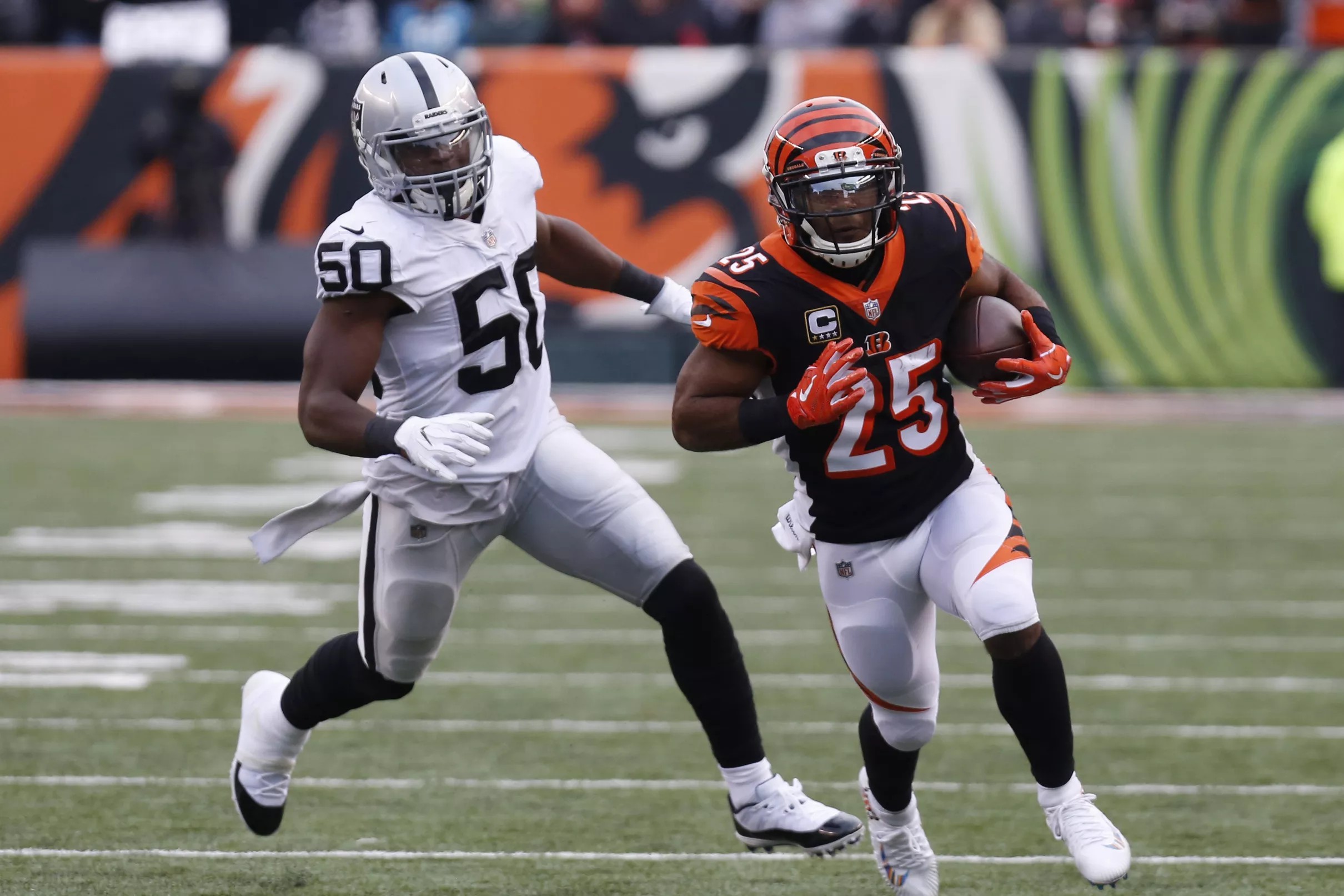 Raiders vs. Bengals Week 11 Viewing Guide Game time, TV