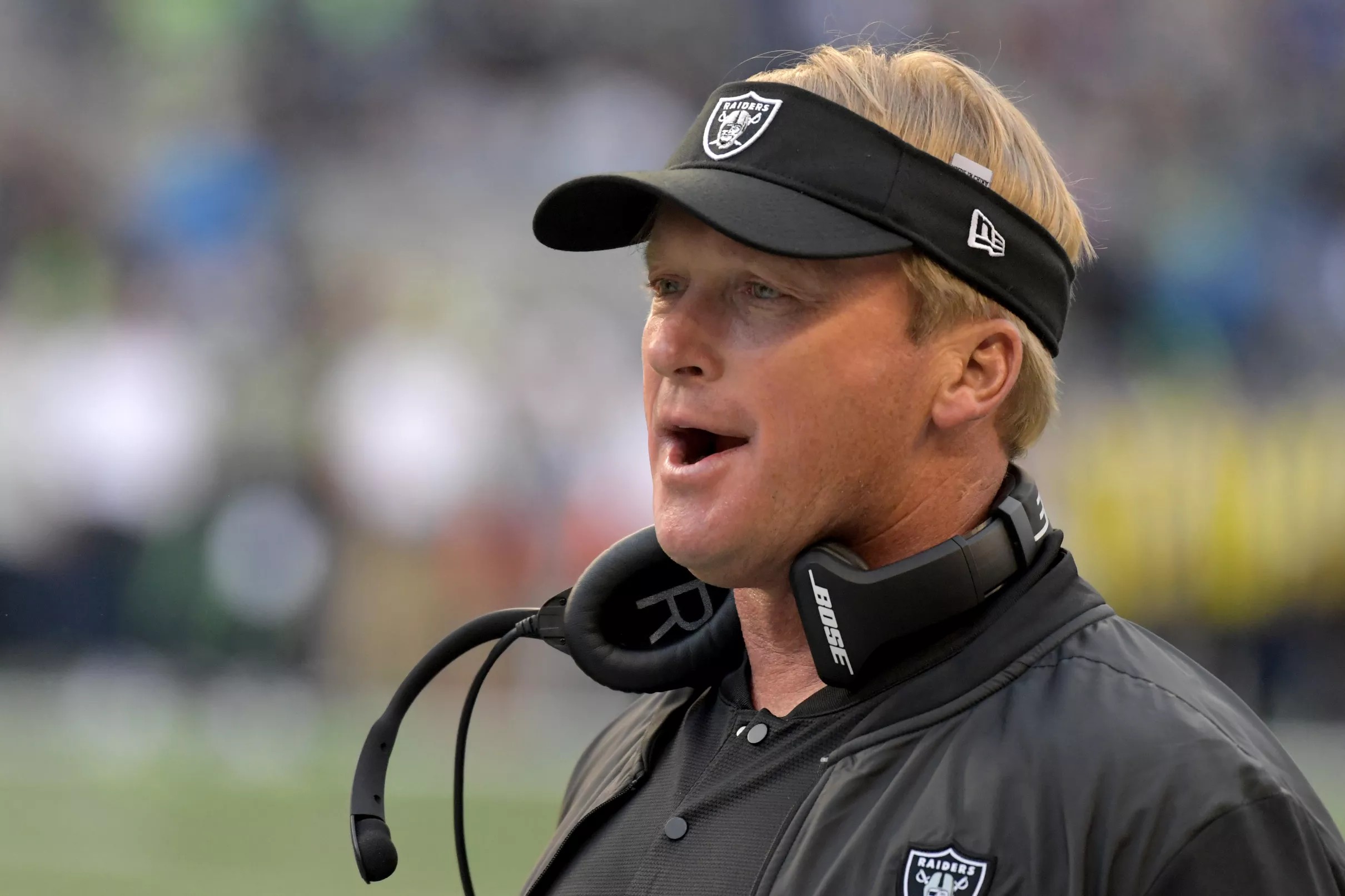 It’s getting mighty crowded under Jon Gruden’s bus these days