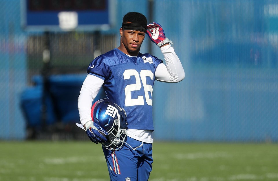 Saquon Barkley signs 31M contract with Giants Highestpaid running