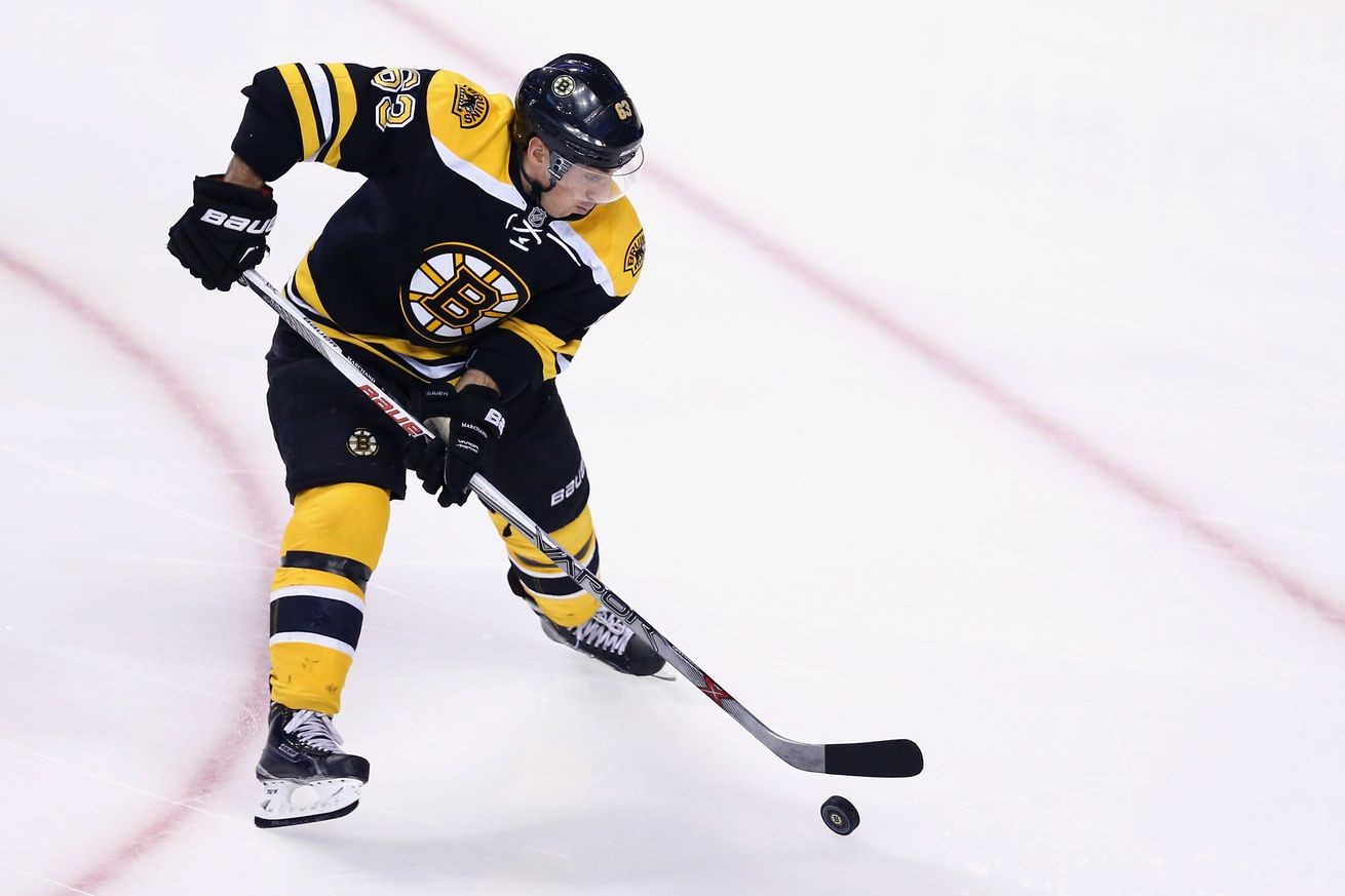 Video Watch Brad Marchand score a highlightreel goal last night
