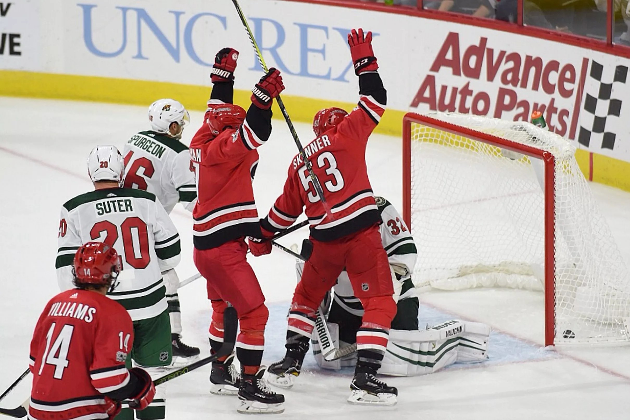 Carolina Hurricanes open 201718 season with heartstopping shootout win over Minnesota Wild
