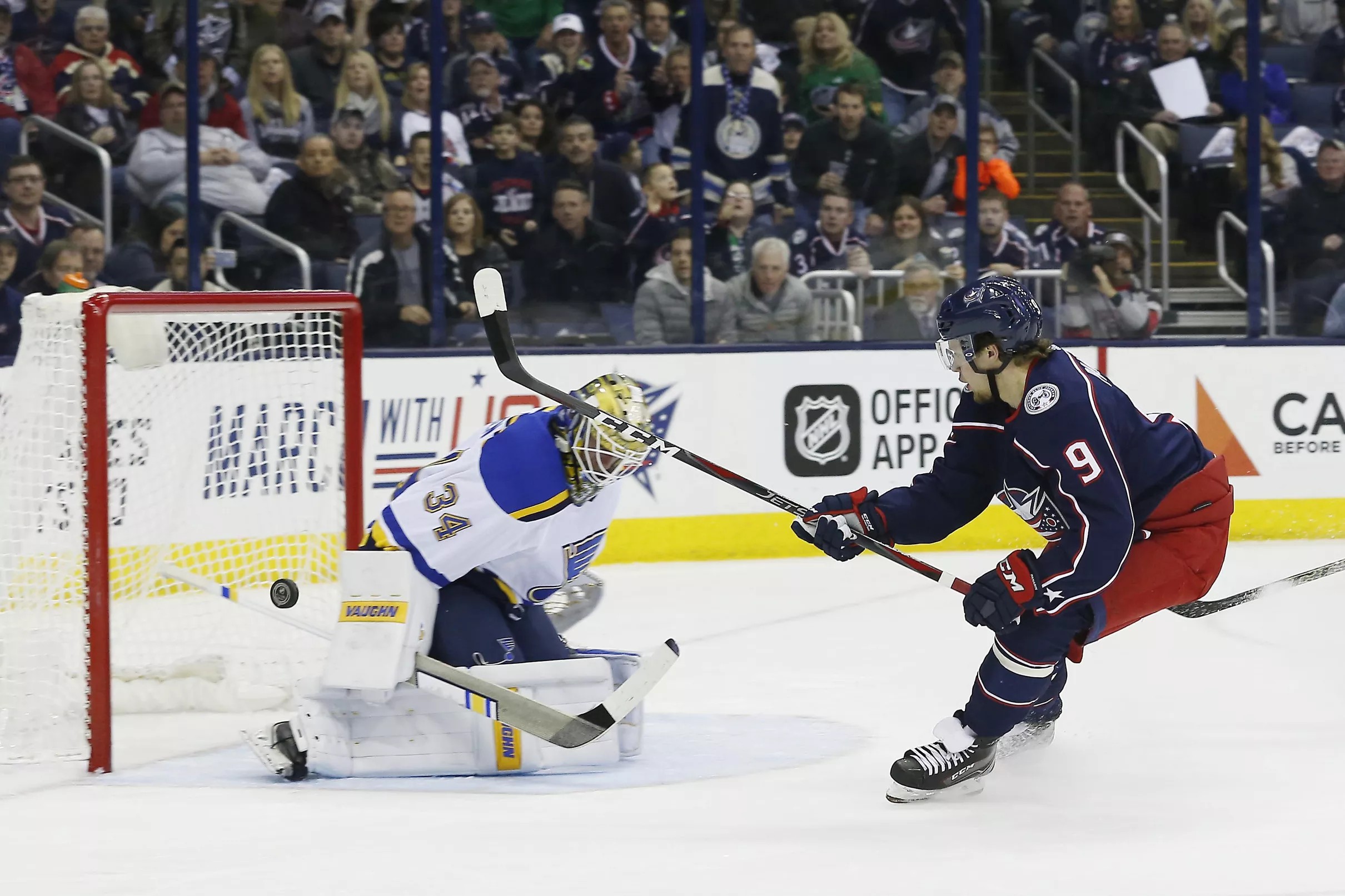 Game 9 GameThread Blue Jackets at Blues
