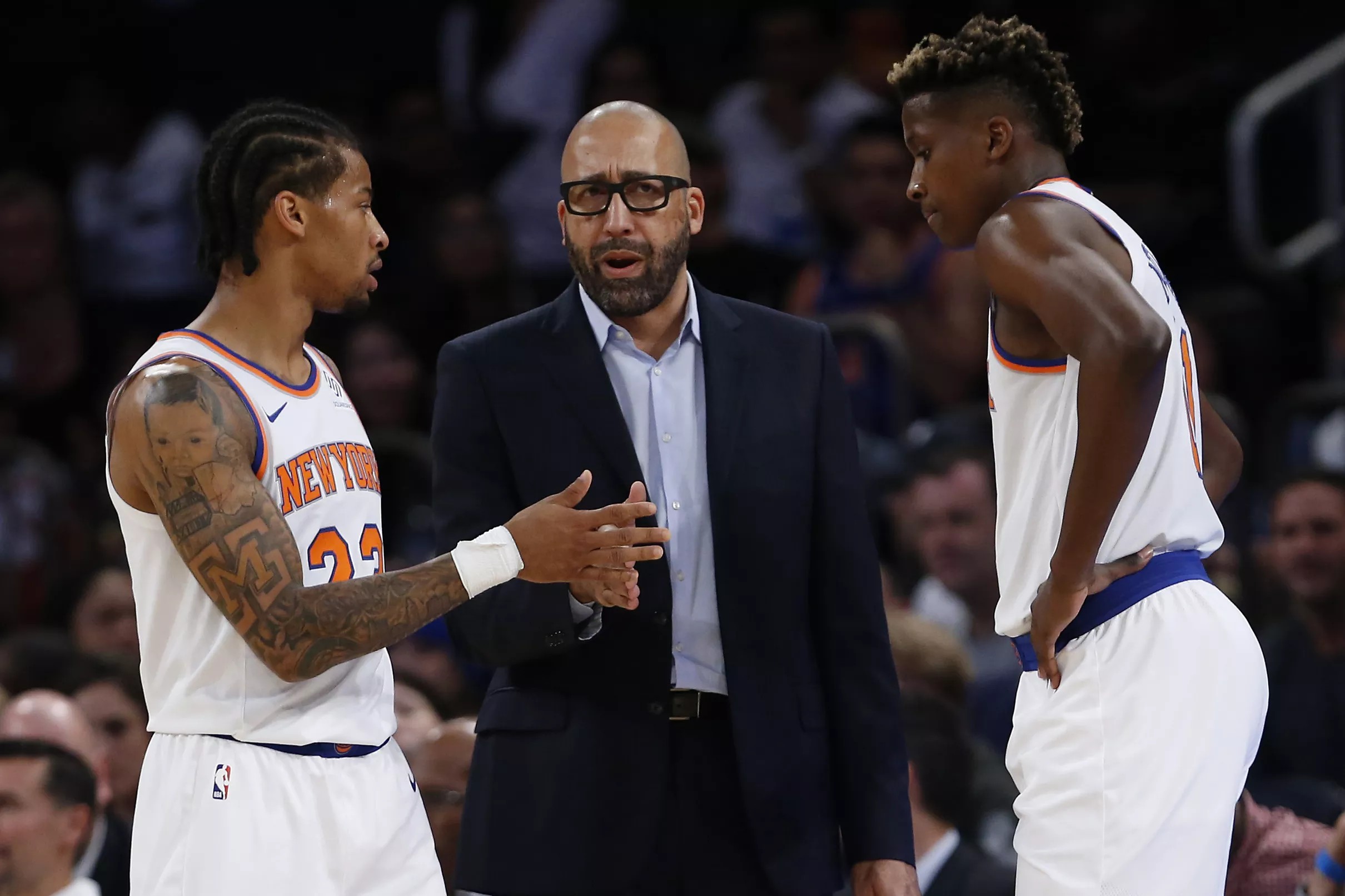 Knicks announce opening night starters