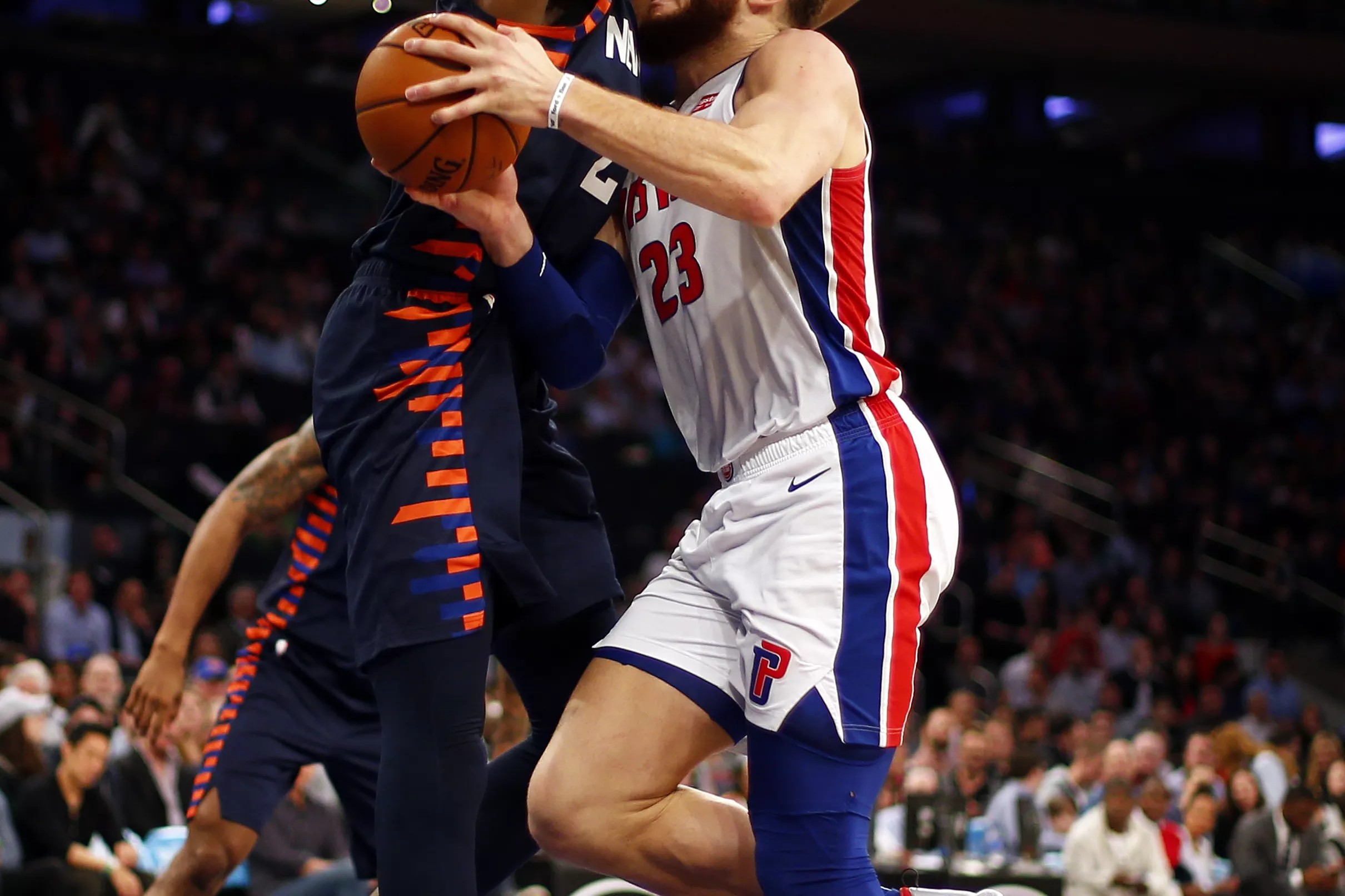 Pistons 105, Knicks 92 “Lance Thomas with an off night”