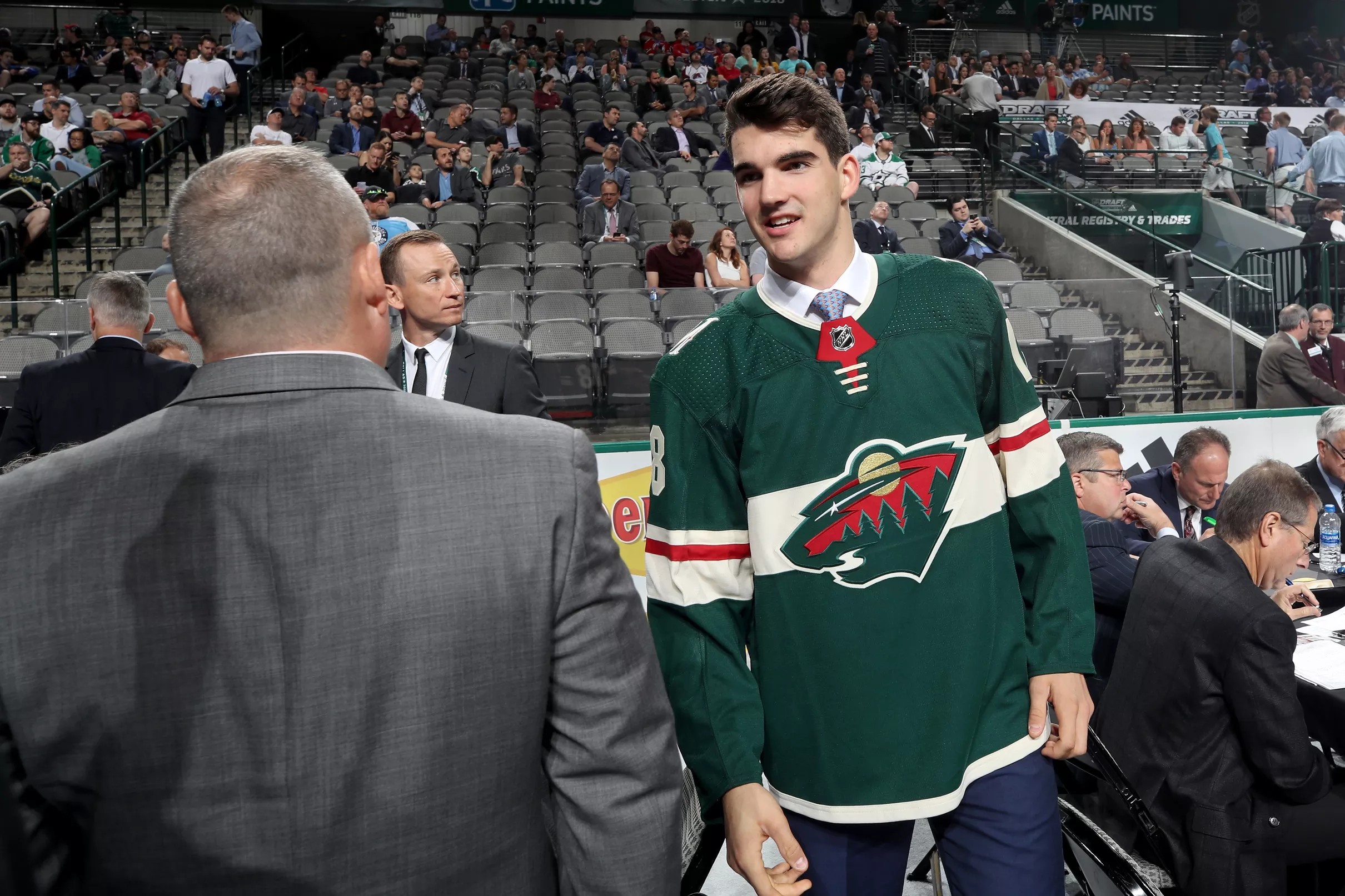 Minnesota Wild select Jack McBain with the 63rd overall pick