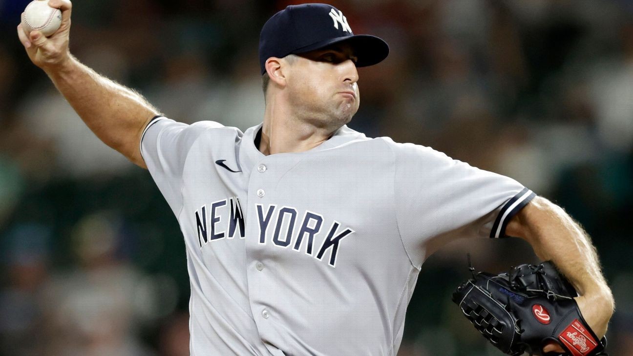 New York Yankees closer Clay Holmes appears set 'to give it a break' after suffering back spasms
