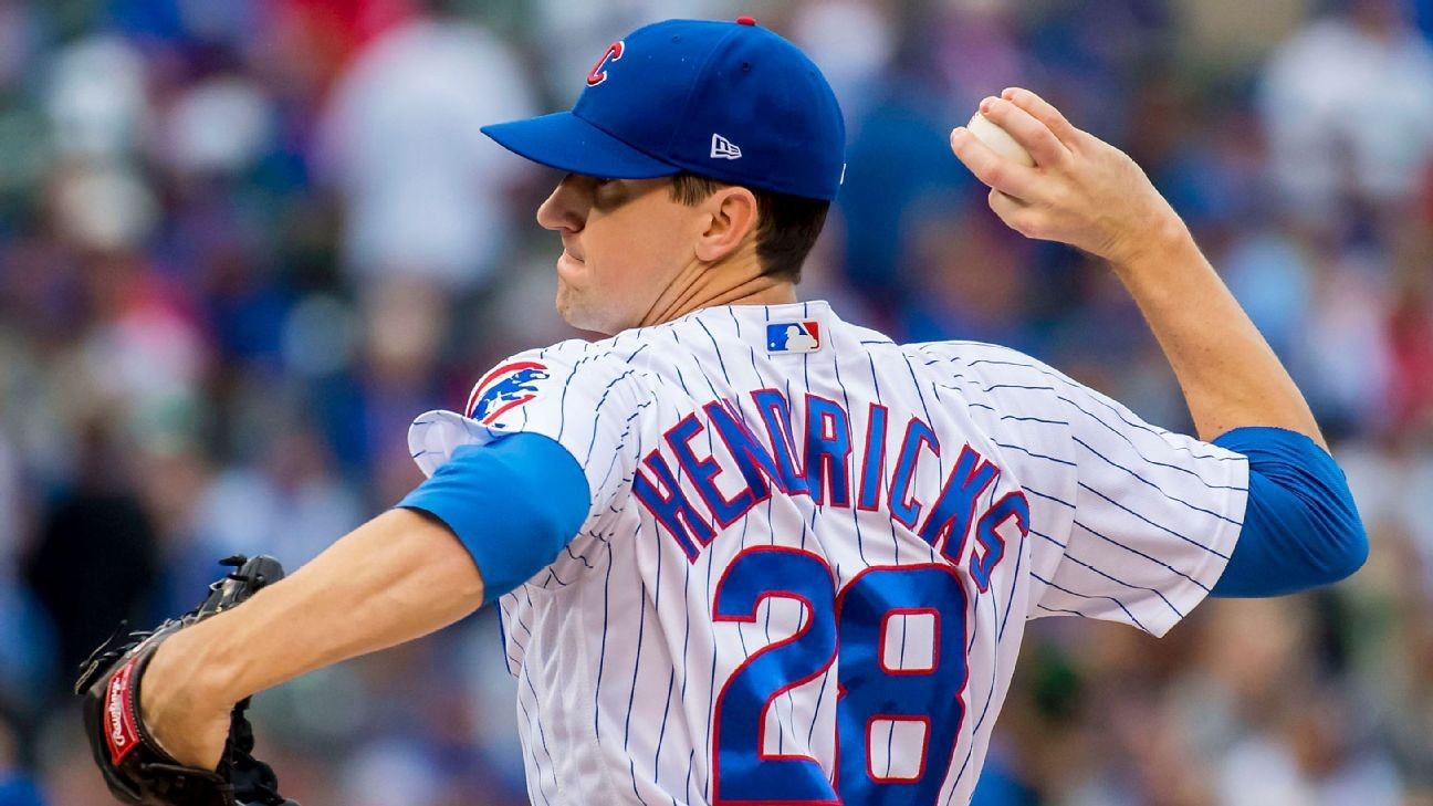 Cubs' Hendricks needs only 81 pitches in shutout