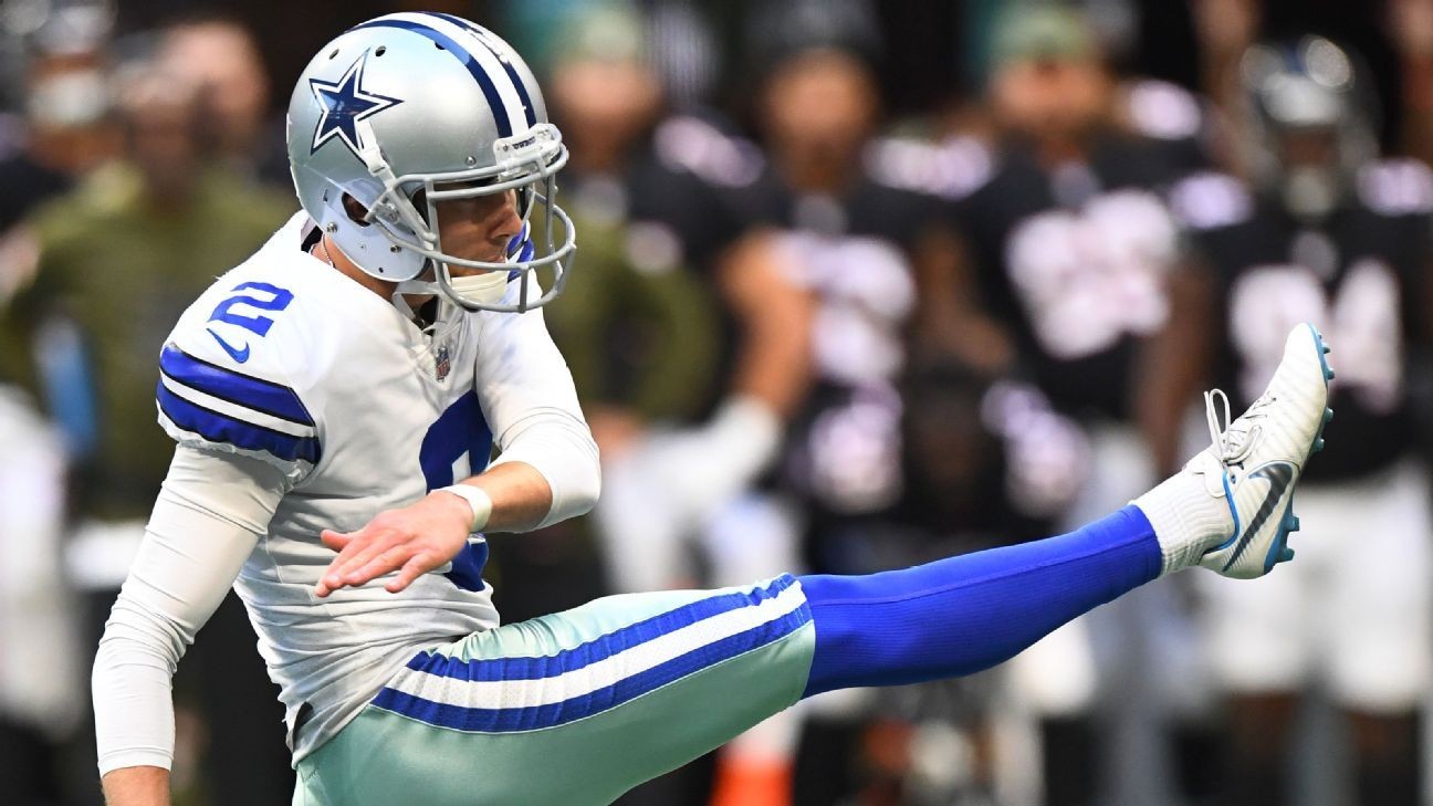 Cowboys' Brett Maher first kicker to make three 60yard FGs