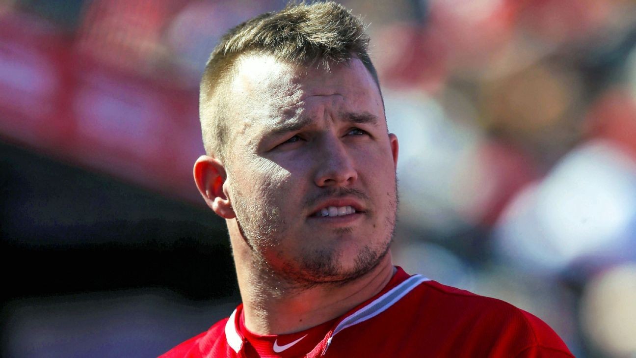 Trout gets rest day, sits for Rangers game Wed.