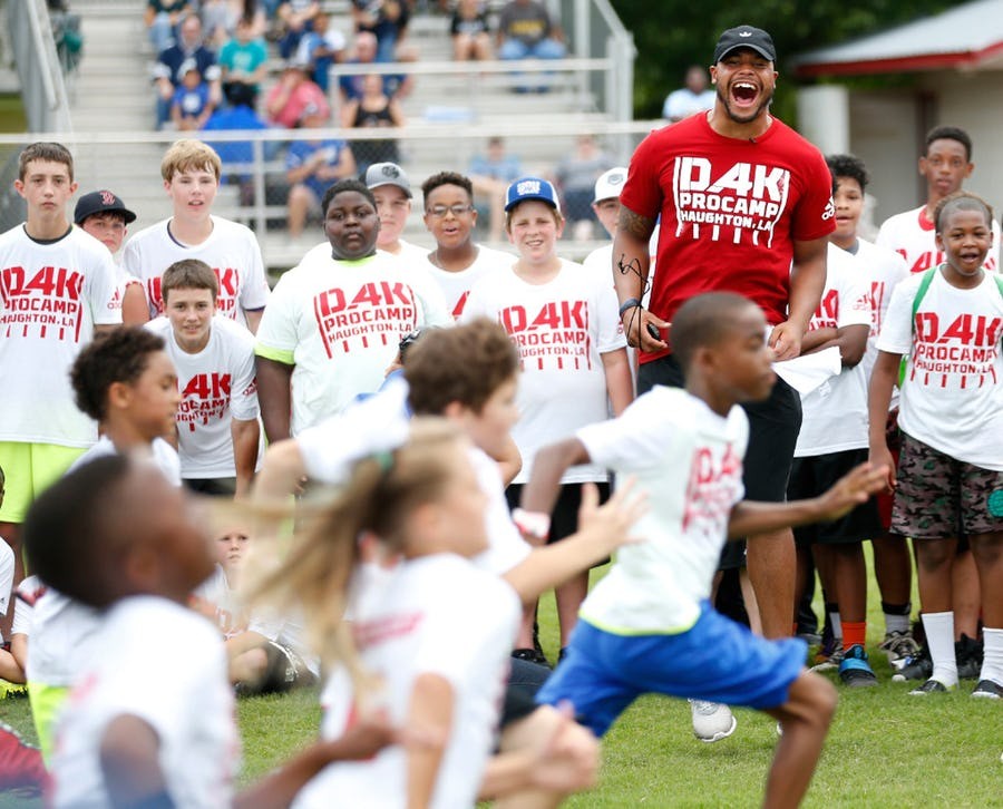 Dak's how we roll Cowboys' Prescott visits his hometown, gives back