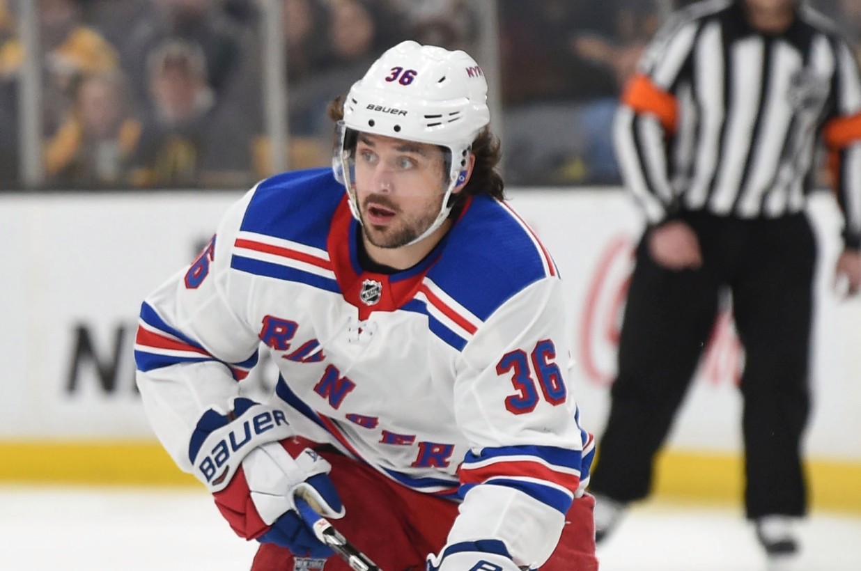 Mats Zuccarello’s likely Rangers goodbye is not starting well