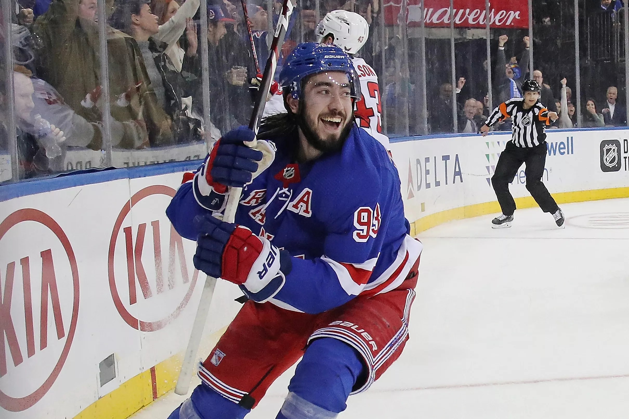 Zibanejad’s Five (!!!) Goals Lead Rangers to Dramatic Win Against Caps