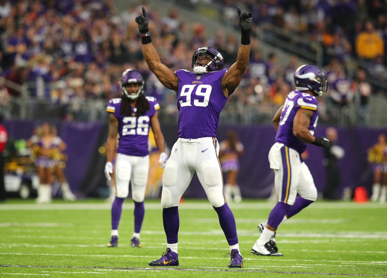 With Division Clinched, Vikings Fighting For Home Field Advantage